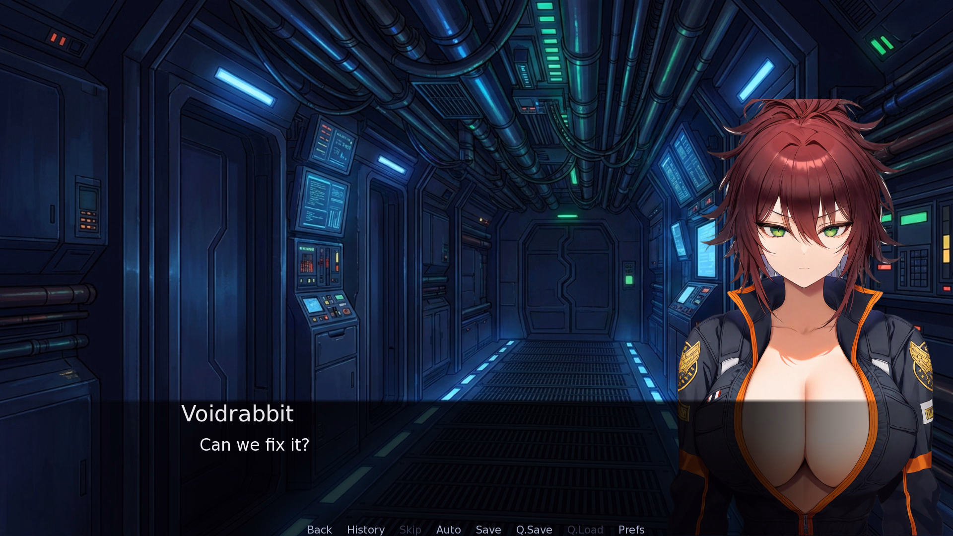 VN Ren'Py Galaxy Girls: Uncensored [Demo] [VoidRabbit]