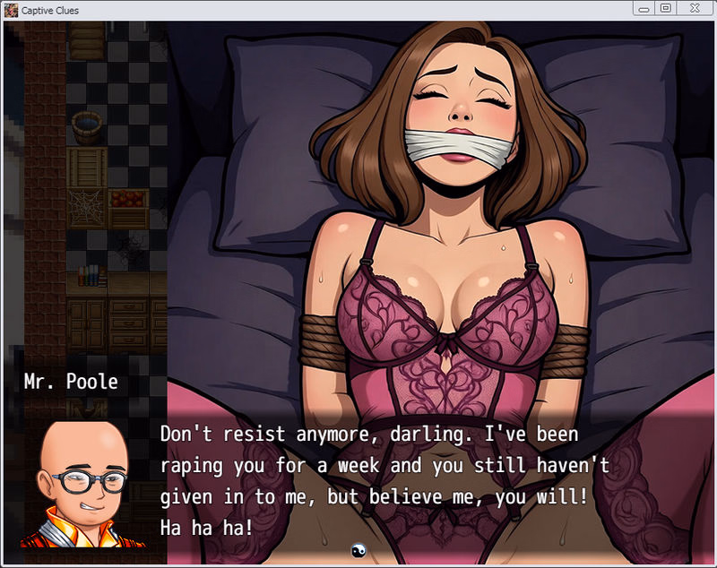 RPGM Captive Clues: Kidnapping turns into Temptation! [v2.2.2.24062026] [SownsM]