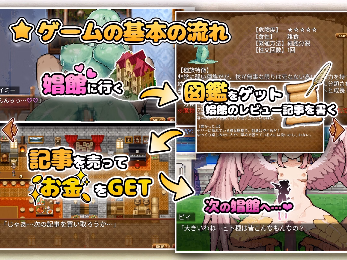RPGM Completed Chronicles of Pleasure with Monster Girls in Another World [v1.00] [Peperoon]