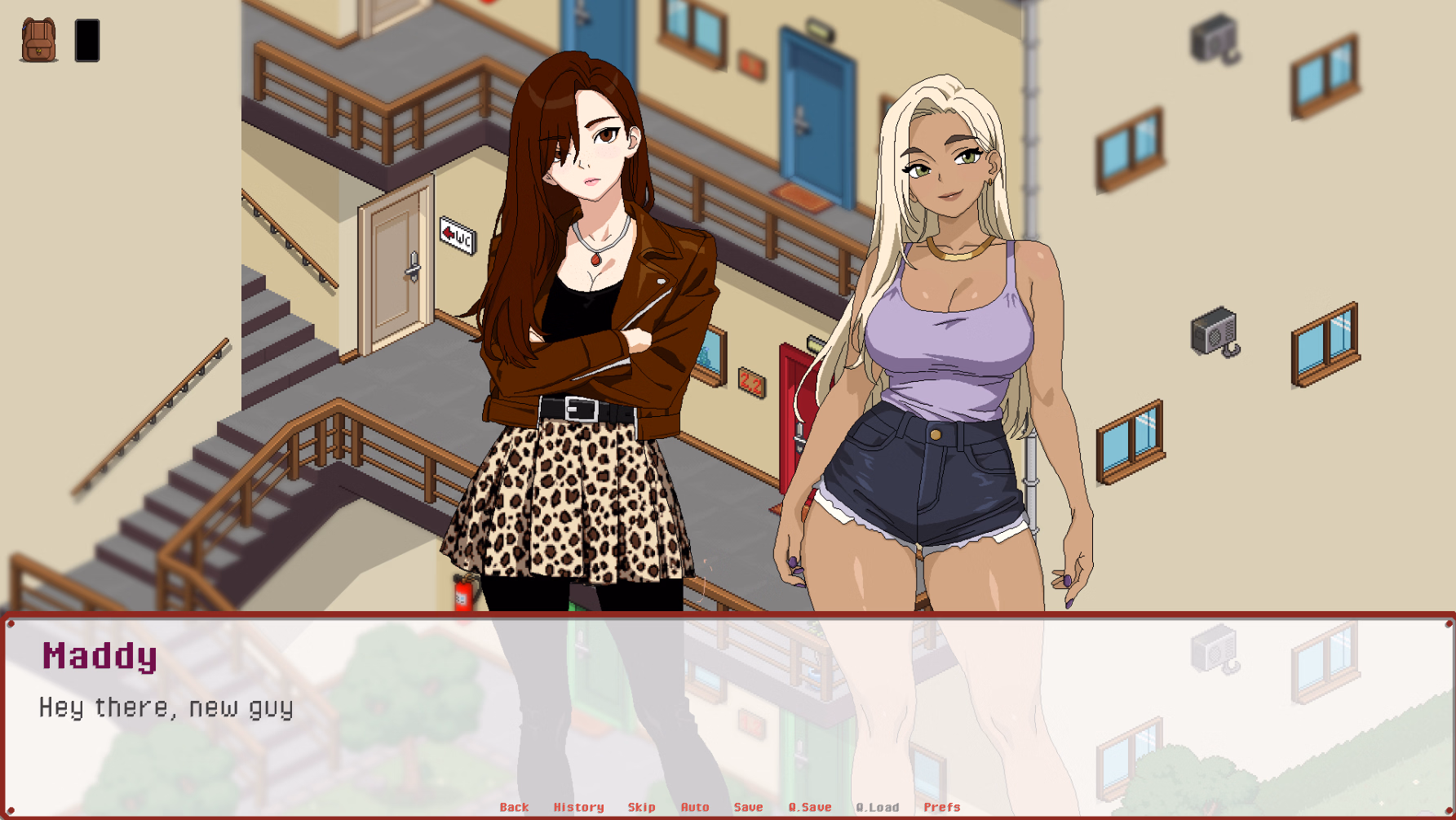 Ren'Py Those Were the Days [v0.002] [YellowFoot Games]