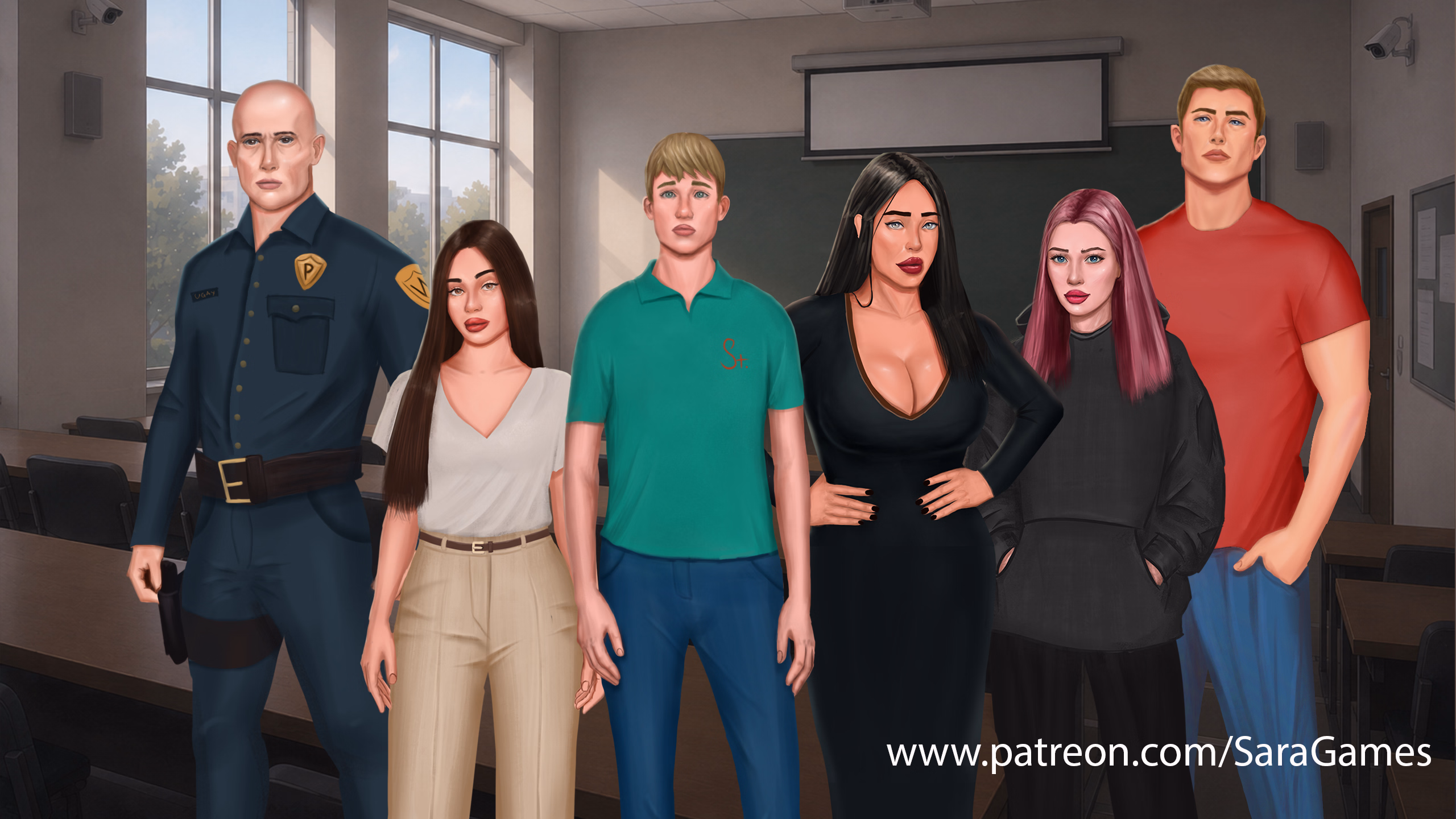 VN Ren'Py Bitter Gift of Lucy [v0.1] [SaraGames]
