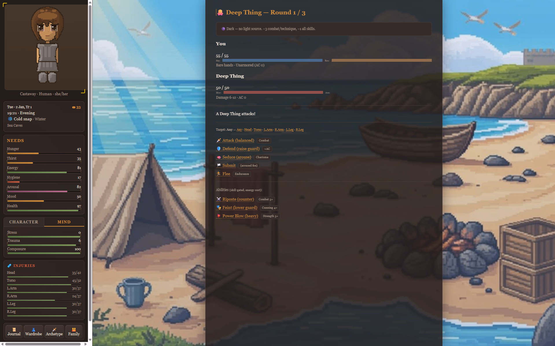 HTML Sovereign Shores [0.3.1] [Peridot]