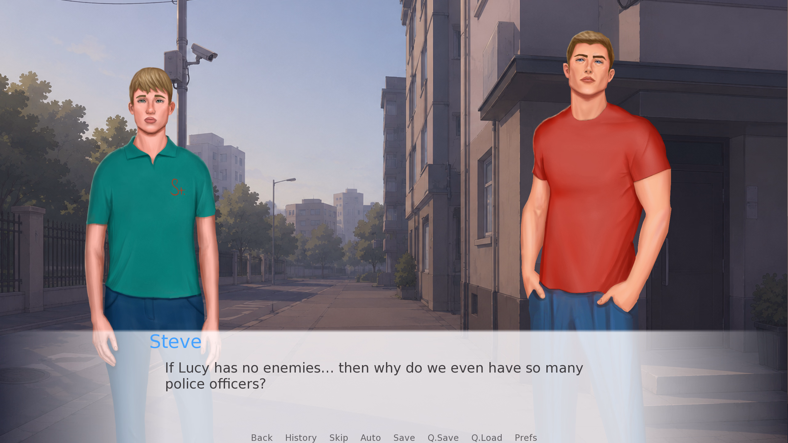 VN Ren'Py Bitter Gift of Lucy [v0.1] [SaraGames]