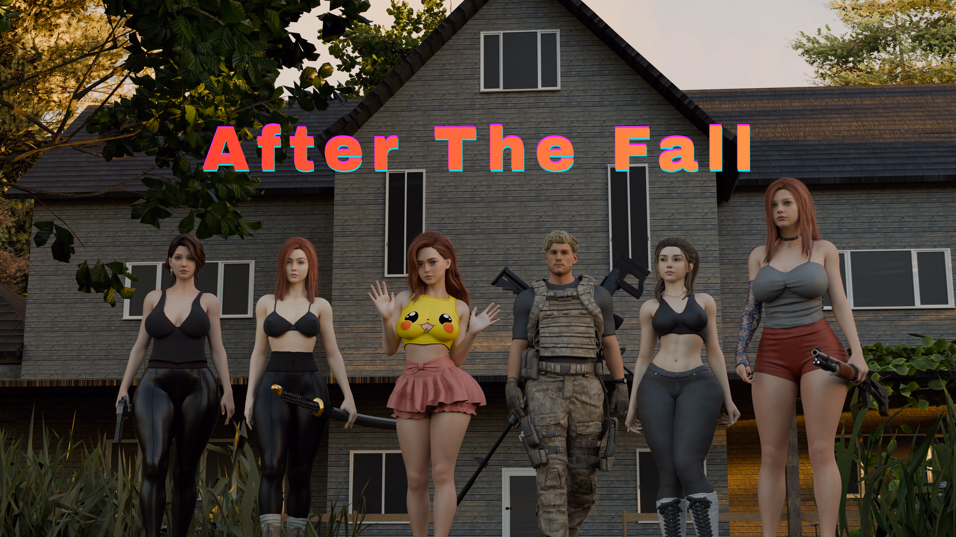VN Ren'Py After The Fall [v0.3] [Devort]
