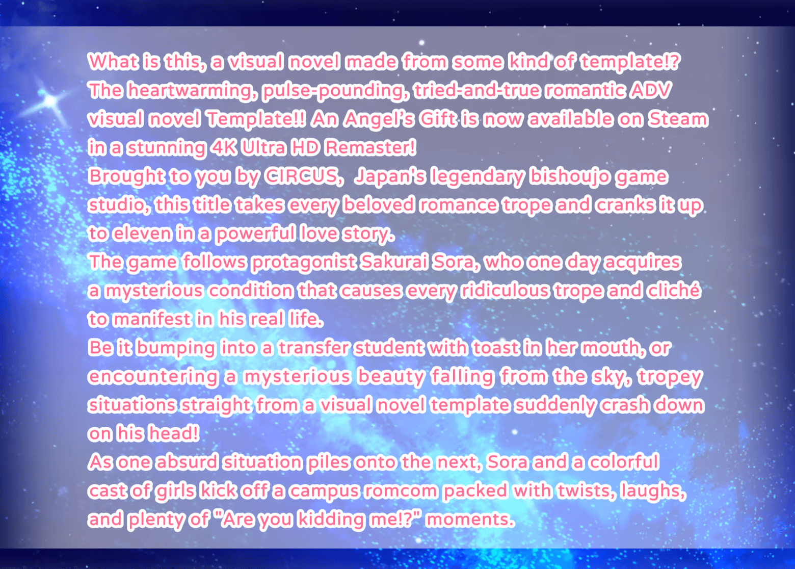 VN Ren'Py Completed Template!! An Angel's Gift [v1.0.0] [CIRCUS]