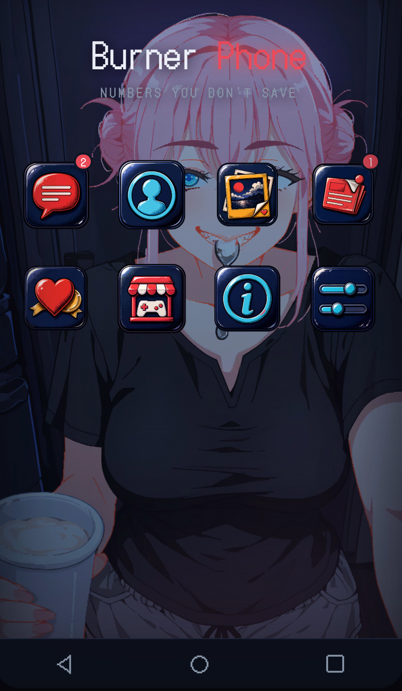 VN HTML Burner Phone [Free] [Lumere]