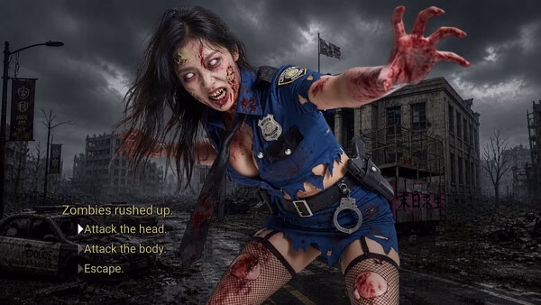 Unity Completed Girl, Don’t Distract My Zombie Survival [Final] [Erogenous Moonlight]