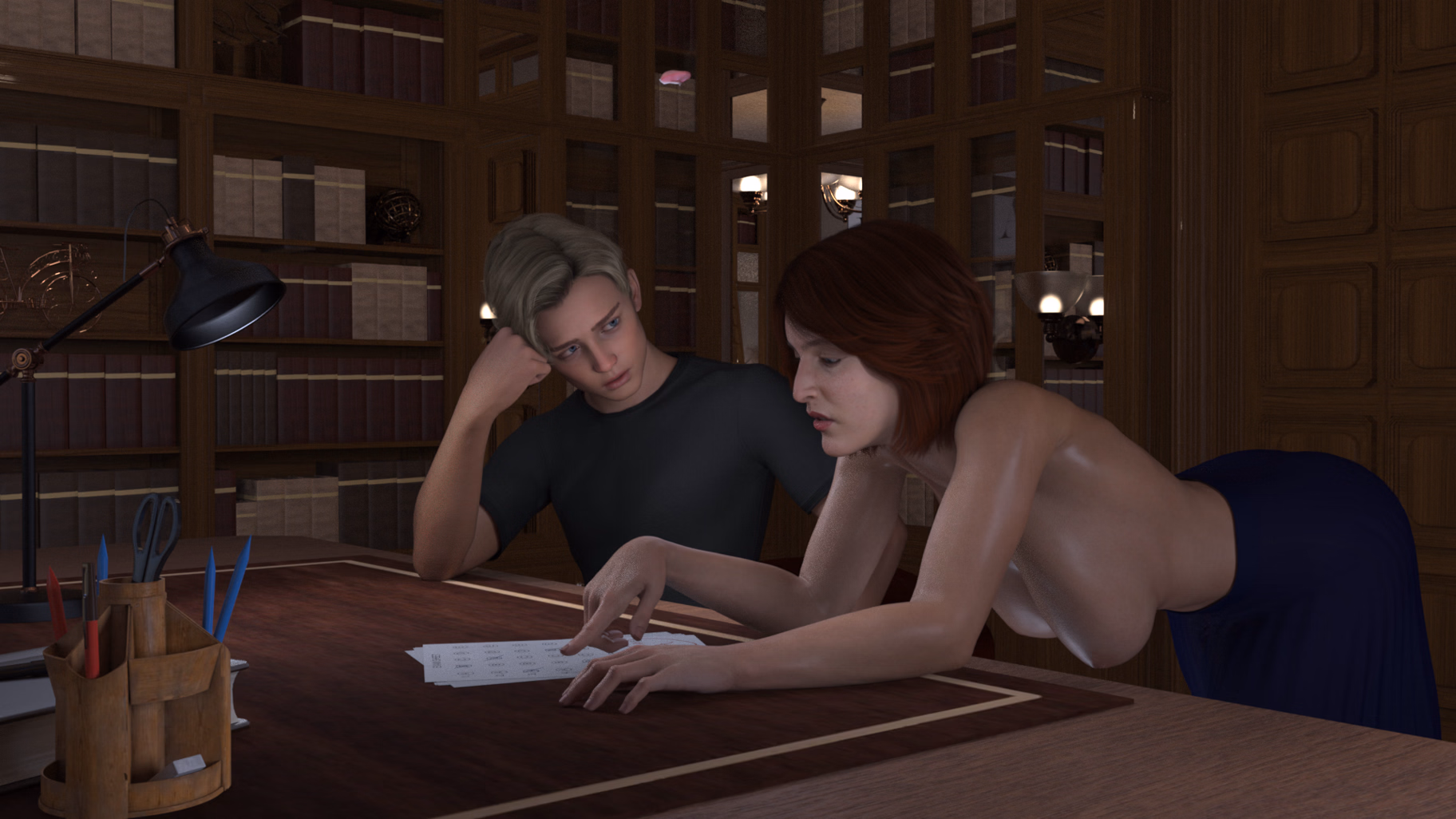 VN Ren'Py Cheeky High [v0.01] [Moon over Kara-Djigach]