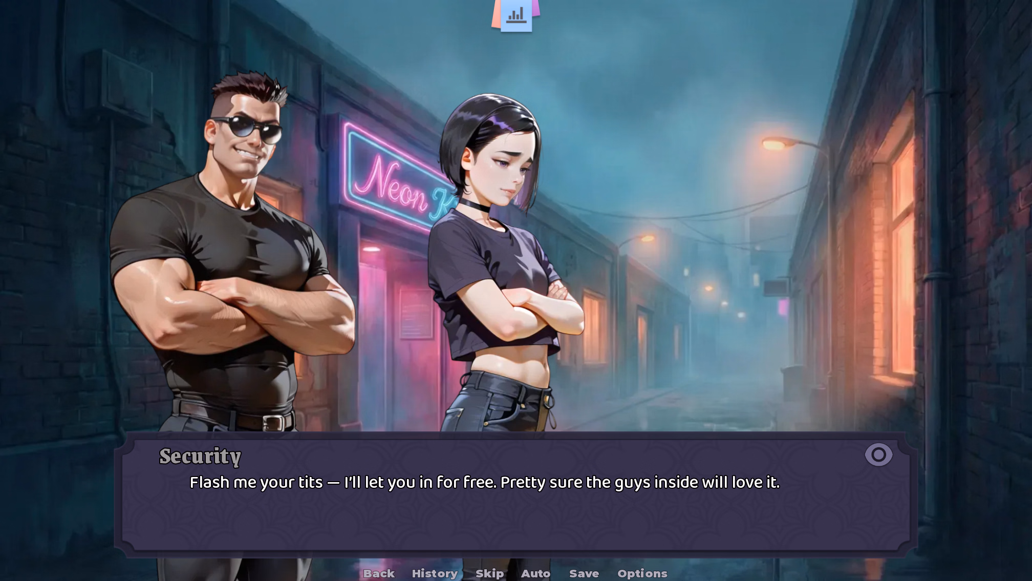 VN Ren'Py From Goth to Slut [Ch.1] [Black Widow's Web]