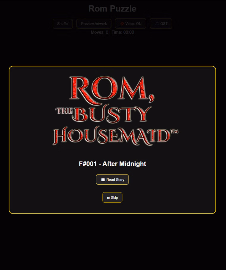 Others Rom, The Busty Housemaid - Story Puzzle Collection | F# Series [v0.1 Demo] [Velkyn Forge Studio]
