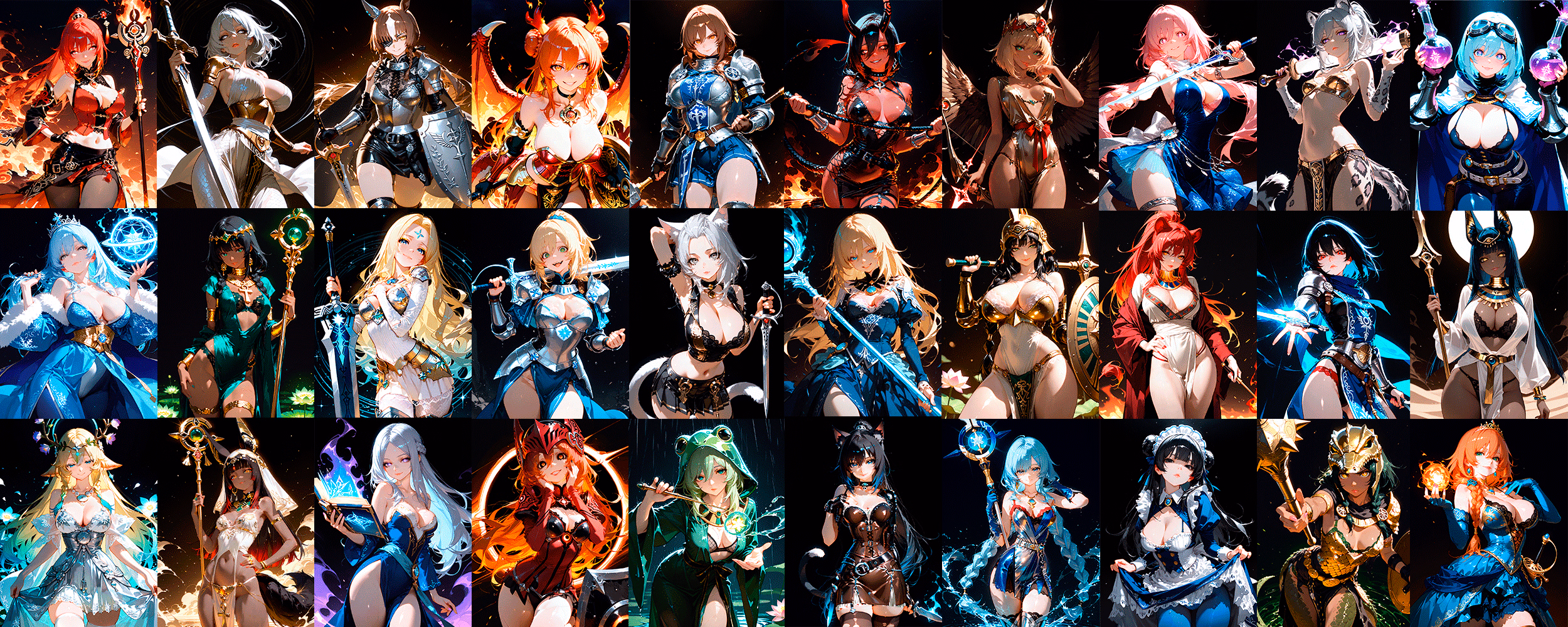 Unity Harem Waifu Wars [v0.01] [Haremarchos]