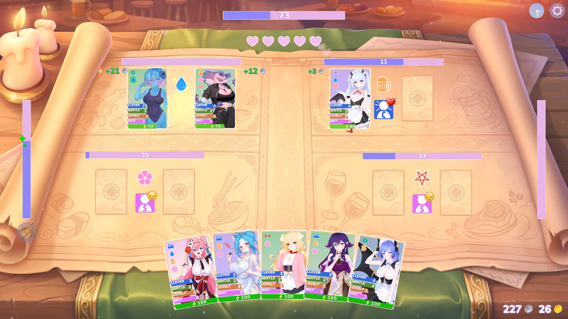 Unity Shuffle Waifu Cafe [v0.1 Public] [Cute Anime Girls]