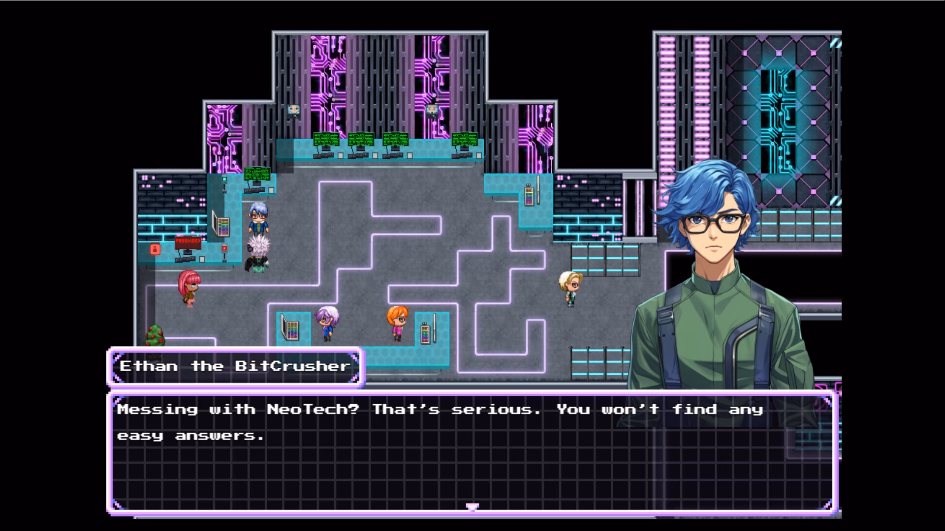 RPGM Cyberpunk Dominion [Demo] [UMLA67 Studios]