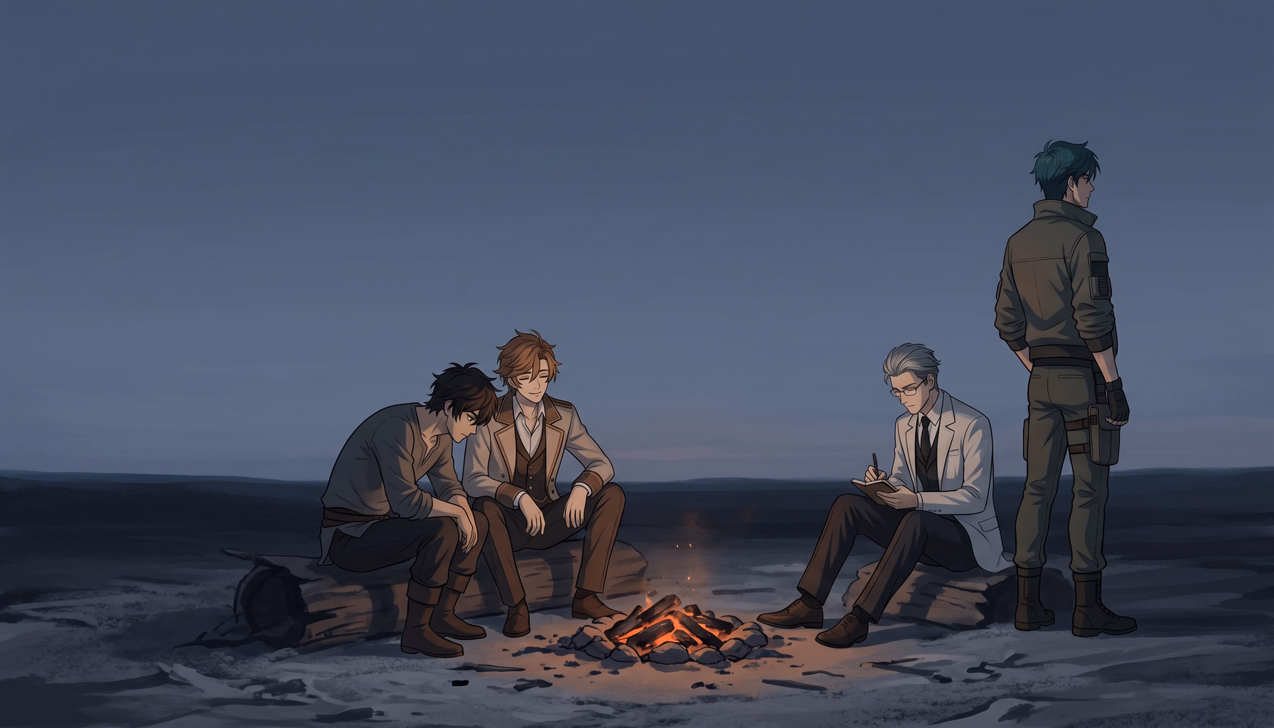 VN Ren'Py Completed Shattered Worlds [v2.0] [Alan Turing]