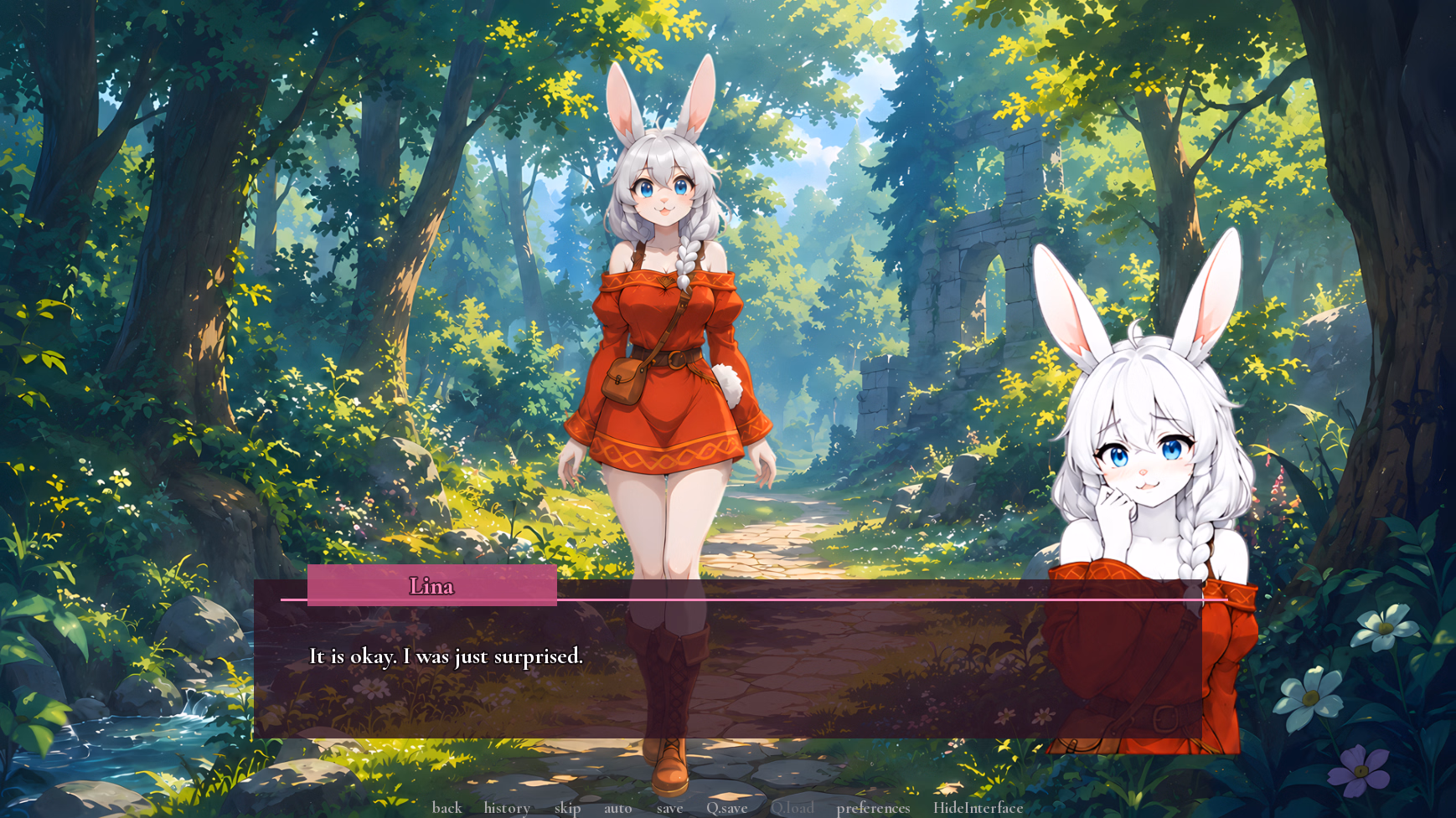 VN Ren'Py A Fluffy Tale [v1.0] [PinkiePie7]