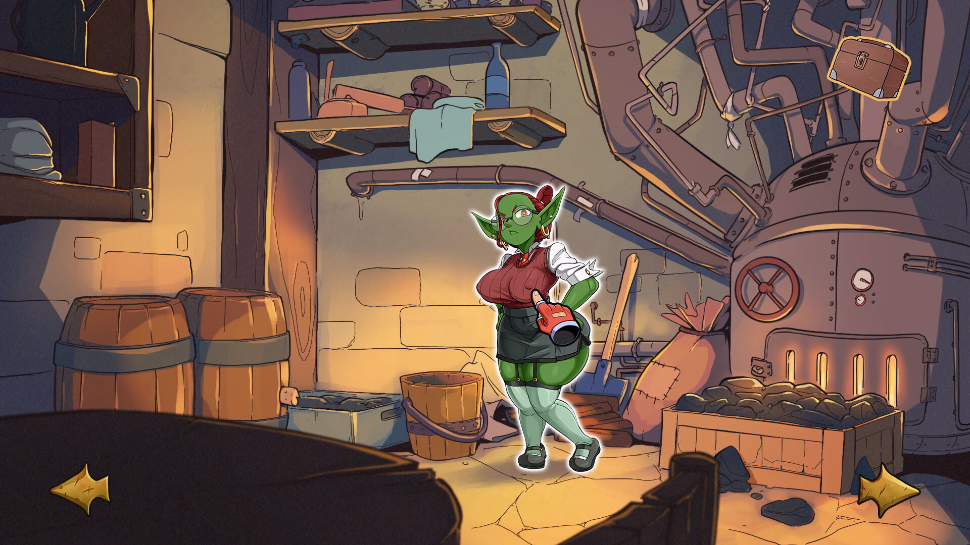 Godot Short Night: The Half Pint Lady [Alpha v3] [Stack Studio/Kupaa Games]