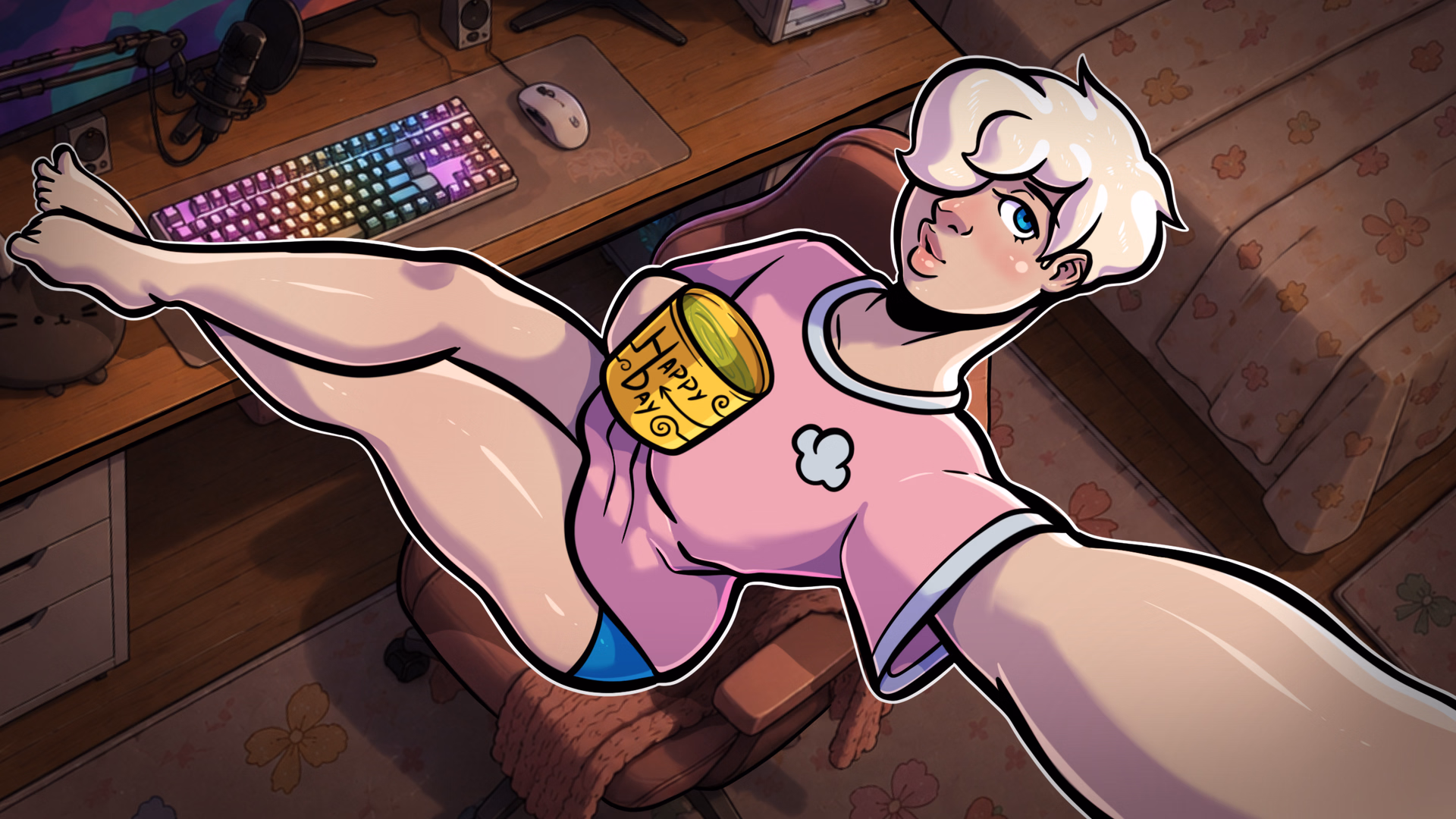 VN Ren'Py My Femboy Trainee [v0.1] [Femboy Factory]