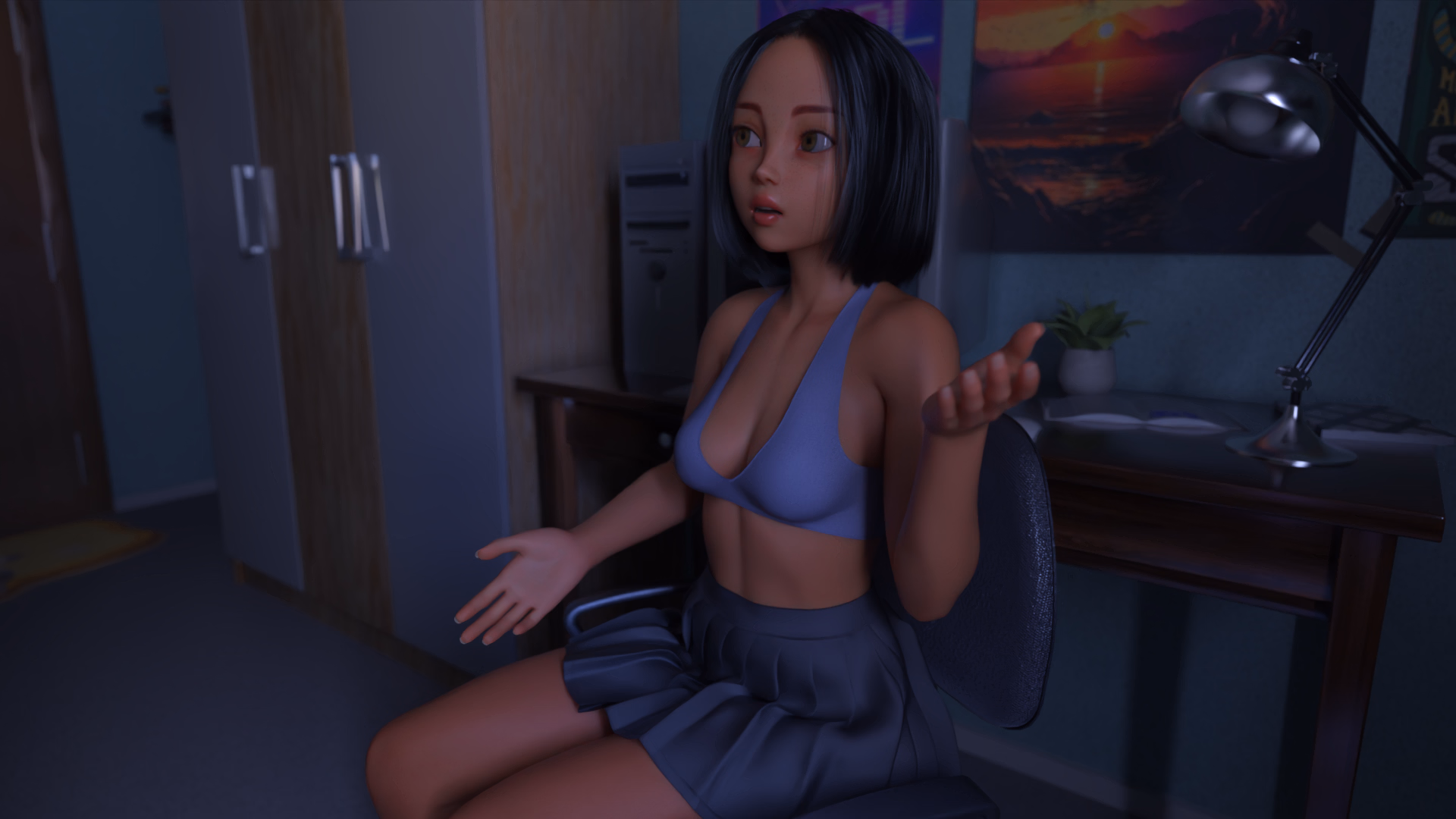 Ren'Py Spicy Waitress [v0.1] [Caizer Games]