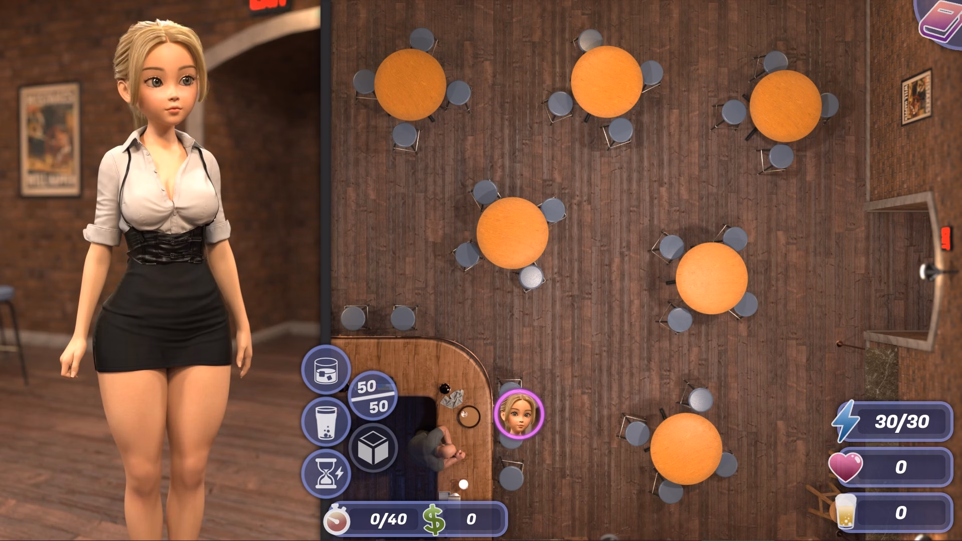 Ren'Py Spicy Waitress [v0.1] [Caizer Games]