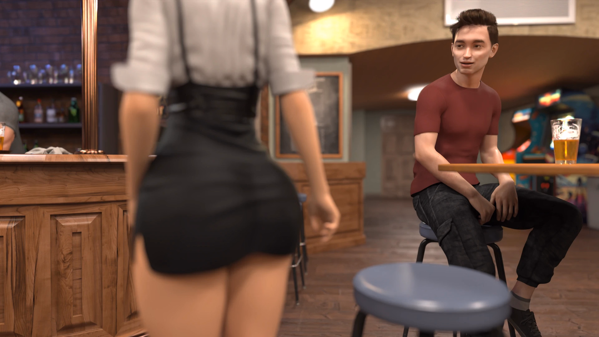 Ren'Py Spicy Waitress [v0.1] [Caizer Games]