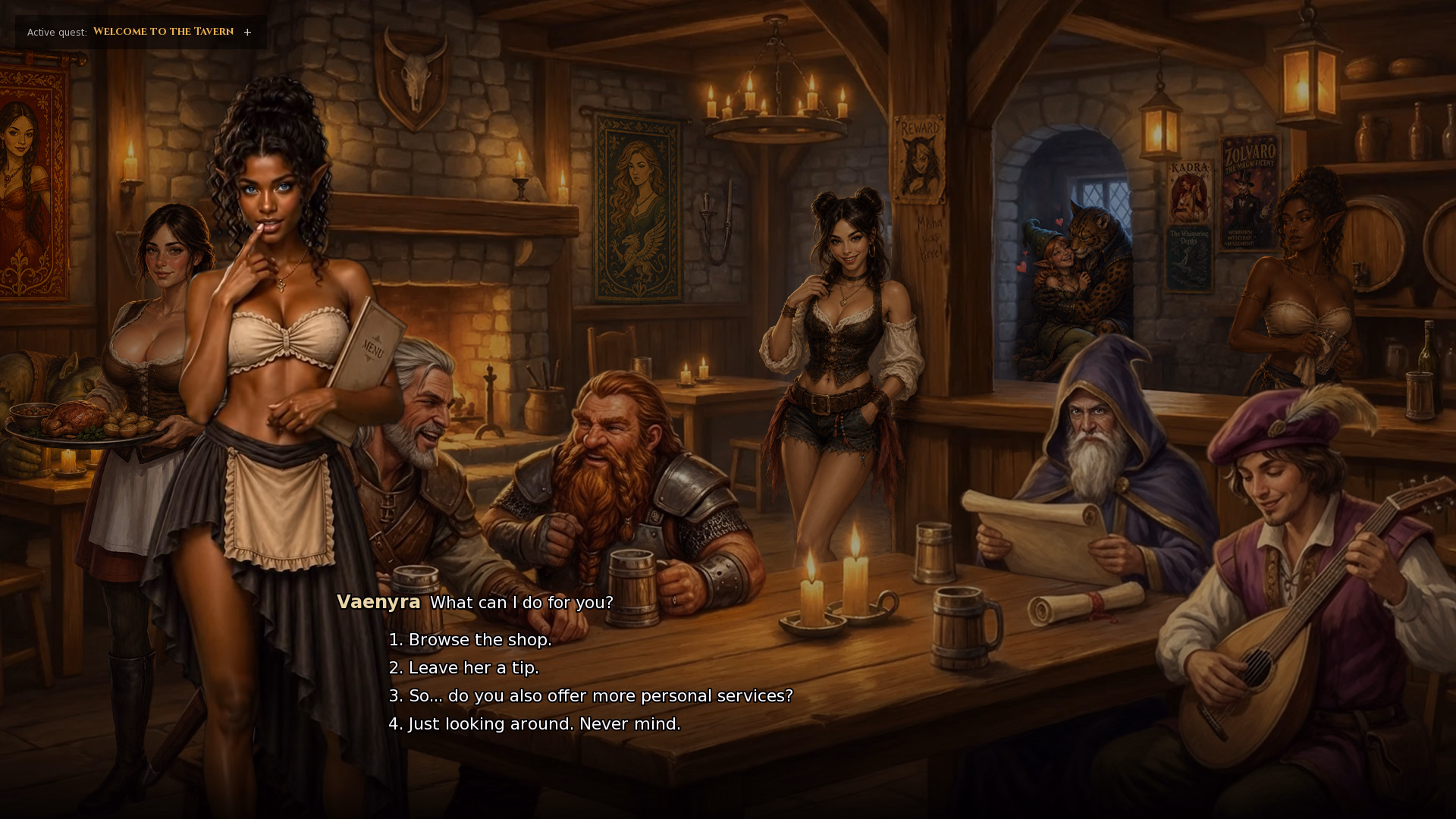 Ren'Py Dice & Desire [v0.0.1] [The Sorcerer of The Horn]