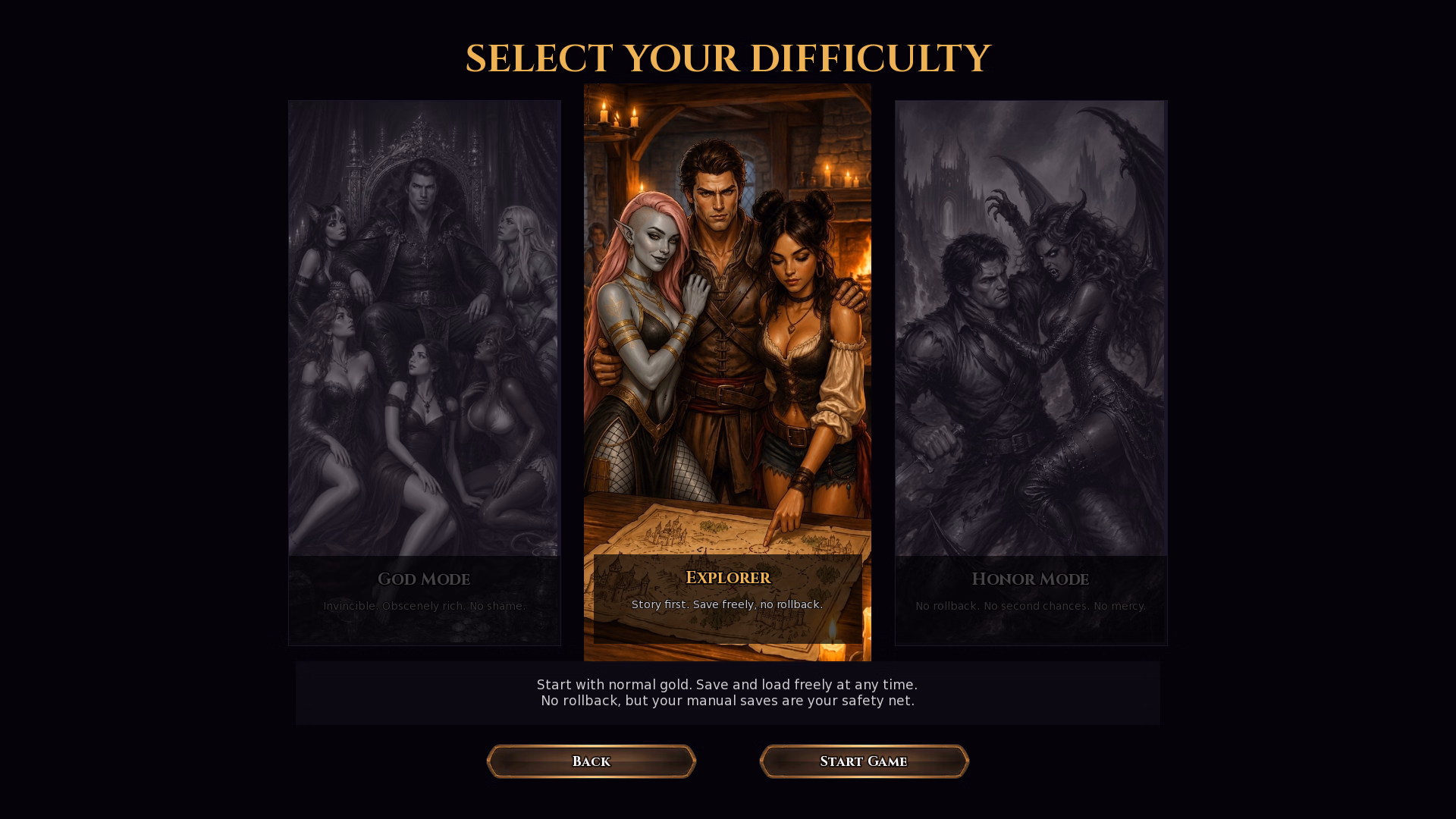 Ren'Py Dice & Desire [v0.0.1] [The Sorcerer of The Horn]