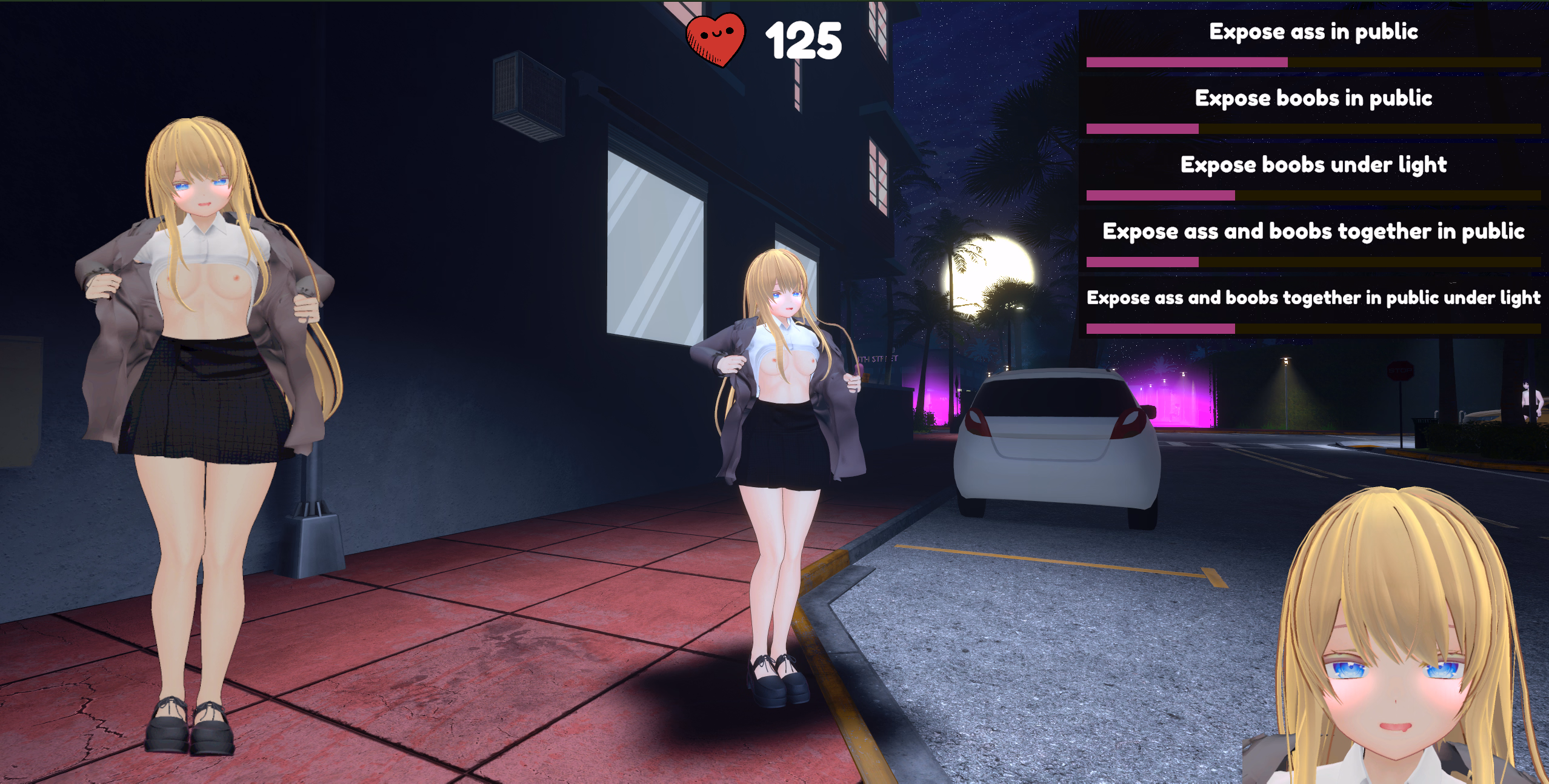 Unity Moeka: Exposure's Temptation [v0.1] [ShyGirlTeam]