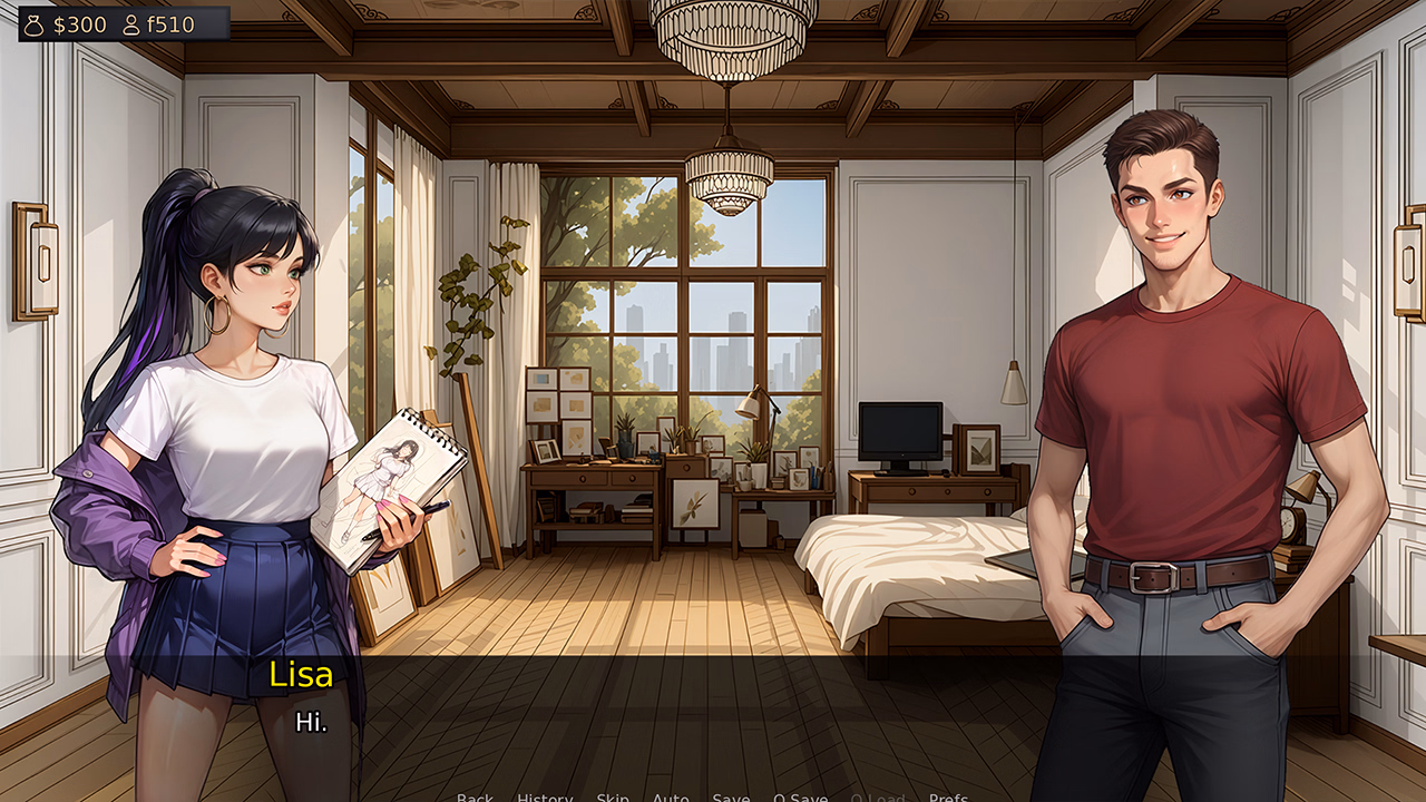 Ren'Py OnlyMansion: Girls & Hype [v0.1 Demo] [Incand Studio]