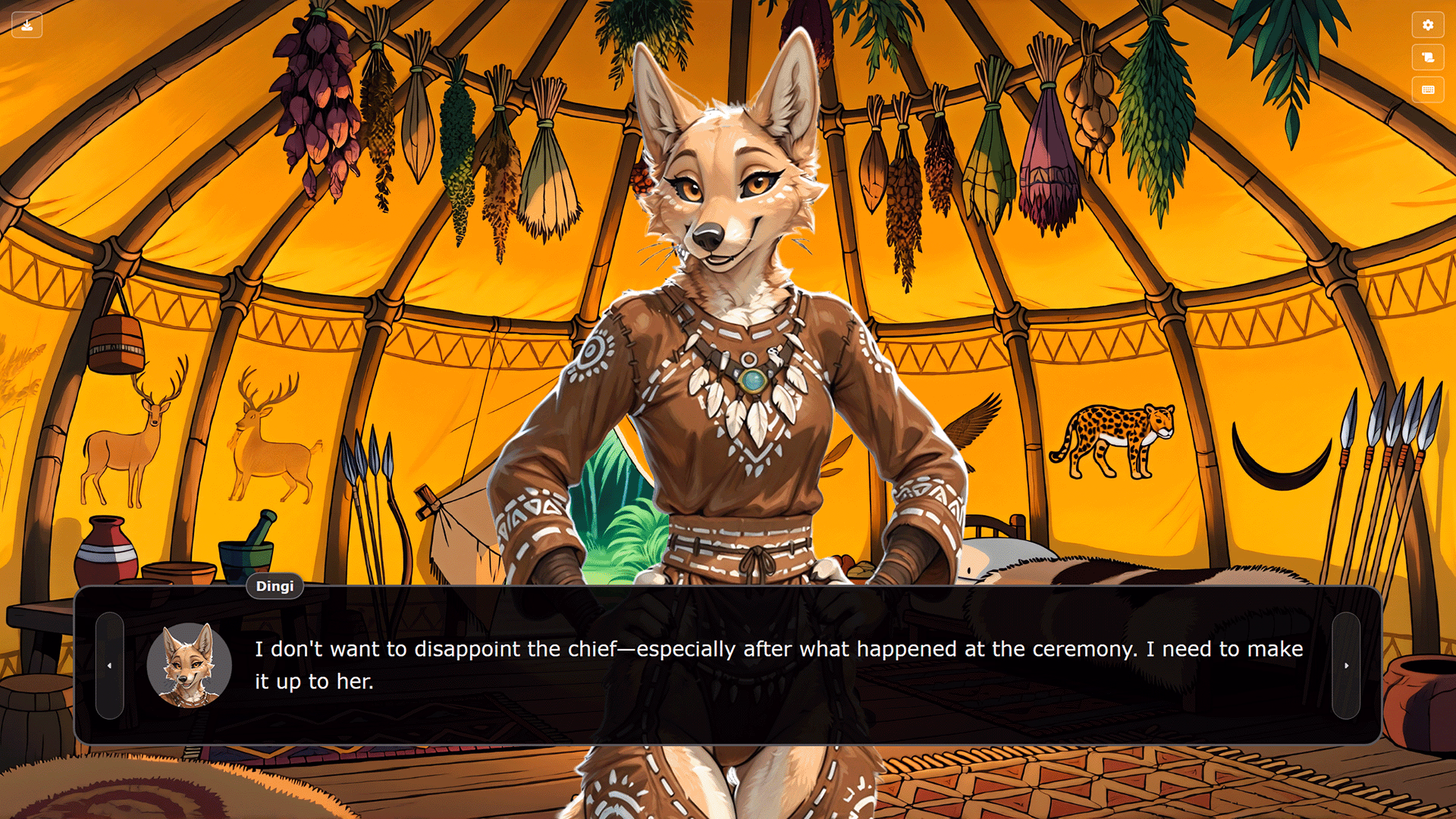 VN Others The Quiet Song of Plants - A Furry Amazonian Adventure [v0.1.3] [Quiet Volcano Games]