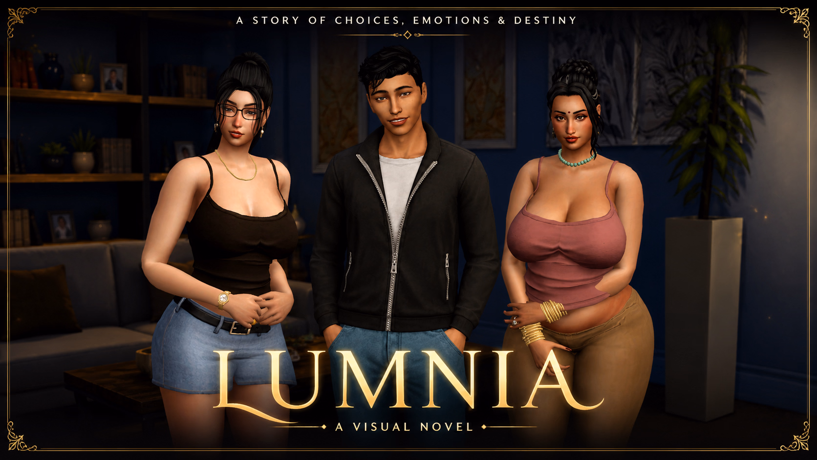 VN Ren'Py Lumnia [v1.0] [Lover Boy Studios]