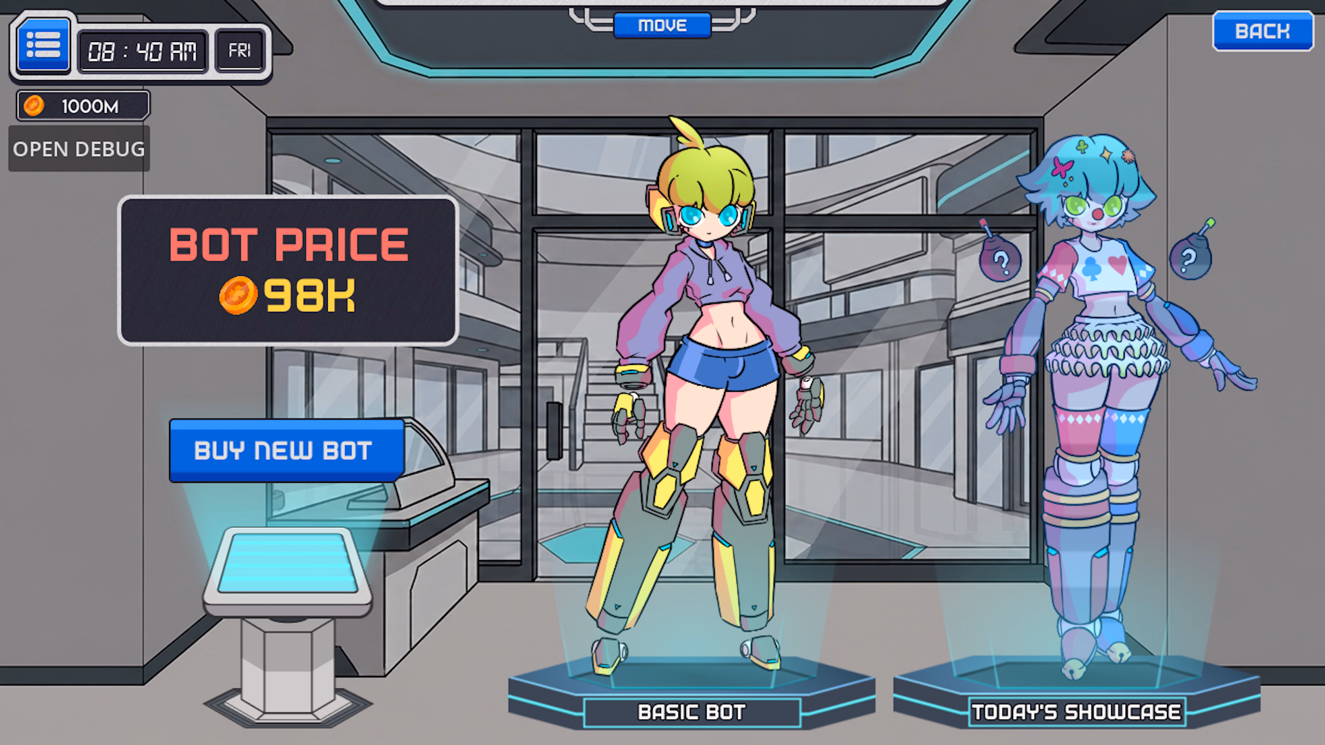 Godot Fembot Vending Machine [v0.1] [Strange Girl]