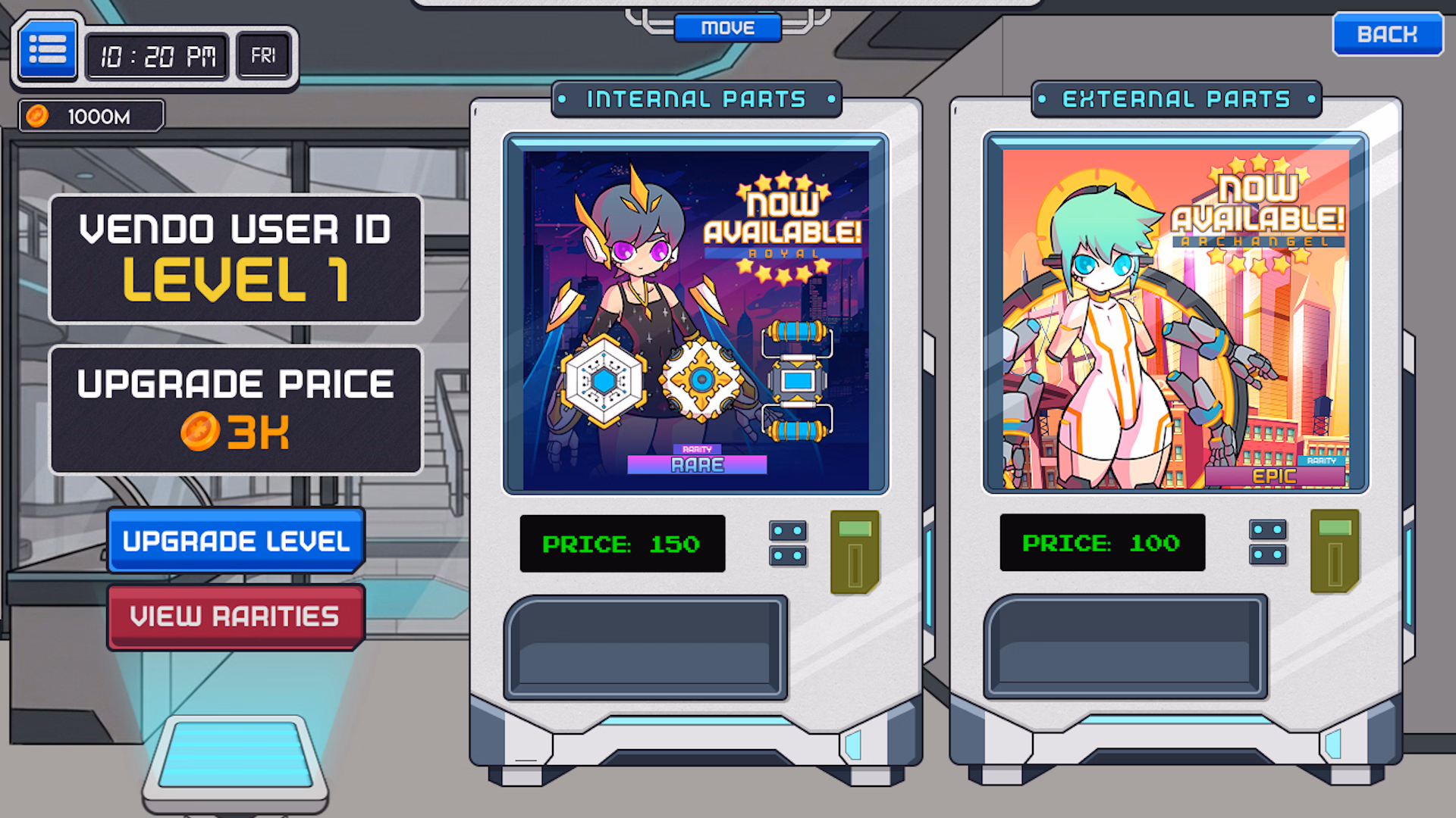 Godot Fembot Vending Machine [v0.1] [Strange Girl]