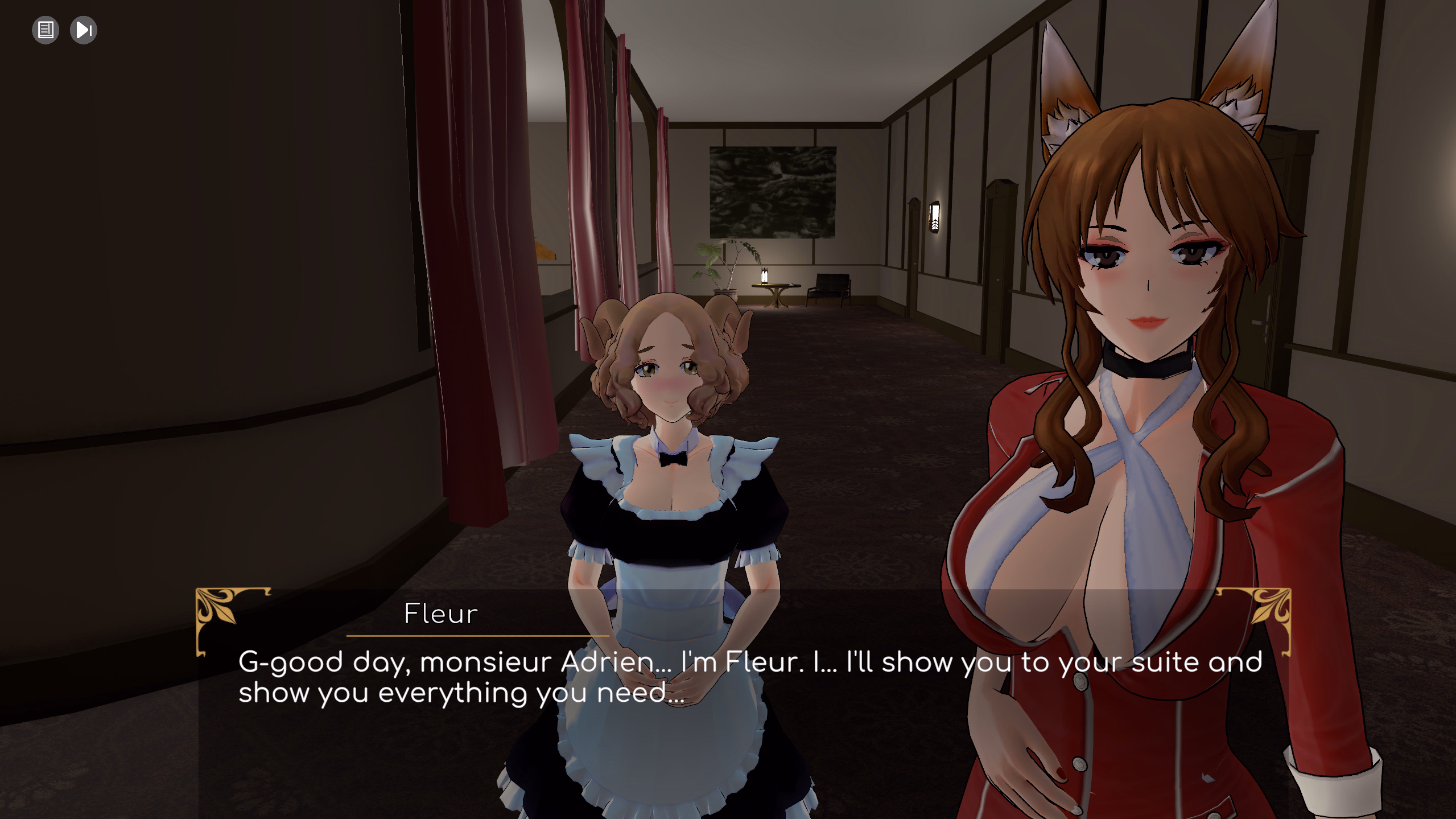 VN Unity Élysium Paris: Chambre de Velours [Alpha 0.1] [Liminal4]