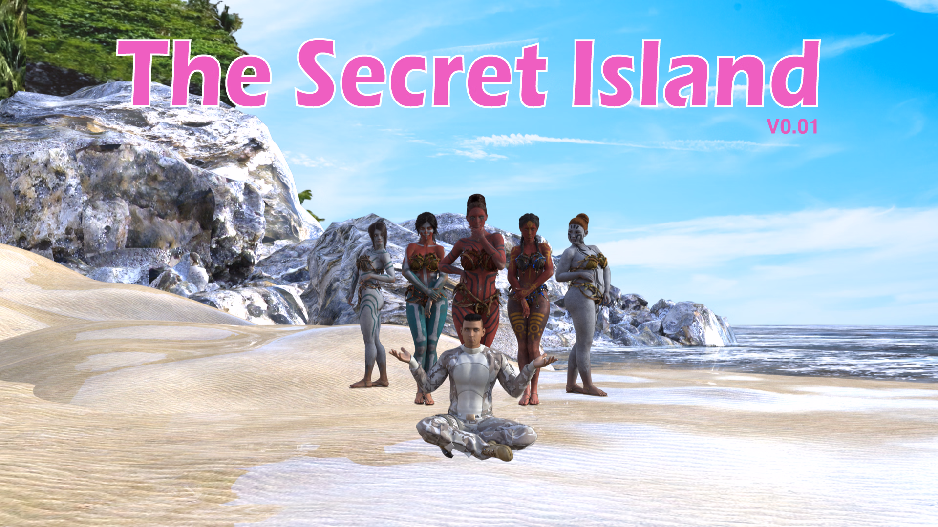 Ren'Py The Secret Island [Demo v0.01] [Phantom3D]