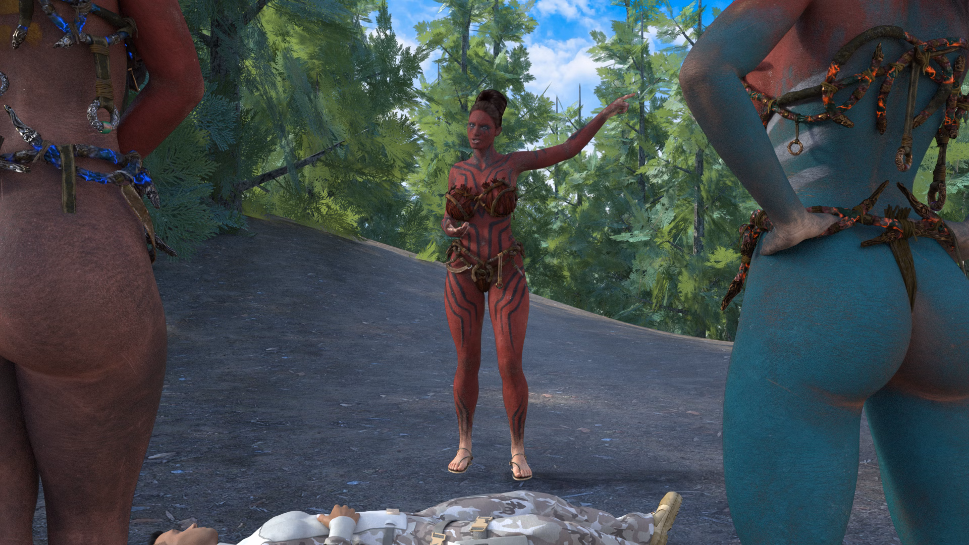 Ren'Py The Secret Island [Demo v0.01] [Phantom3D]