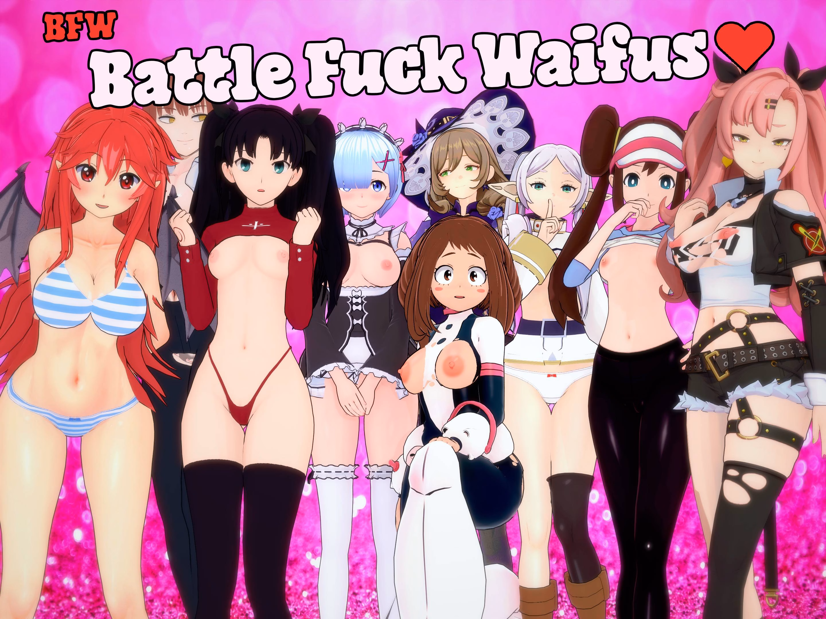 RPGM BFW - Battle Fuck Waifus [v0.1] [WaifuPoly]