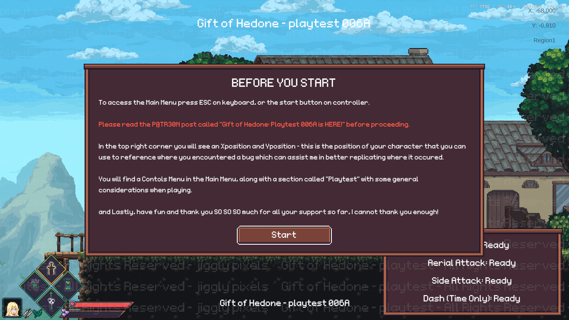 Unity Gift of Hedone [Playtest v006A] [Jiggly Pixels]