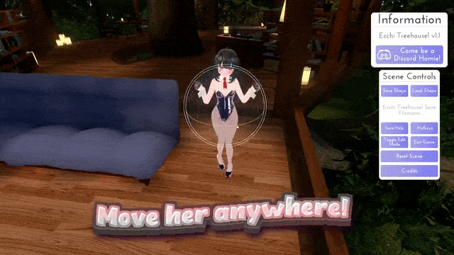 Unity Completed Ecchi Treehouse! [v1.1] [PINKU!]