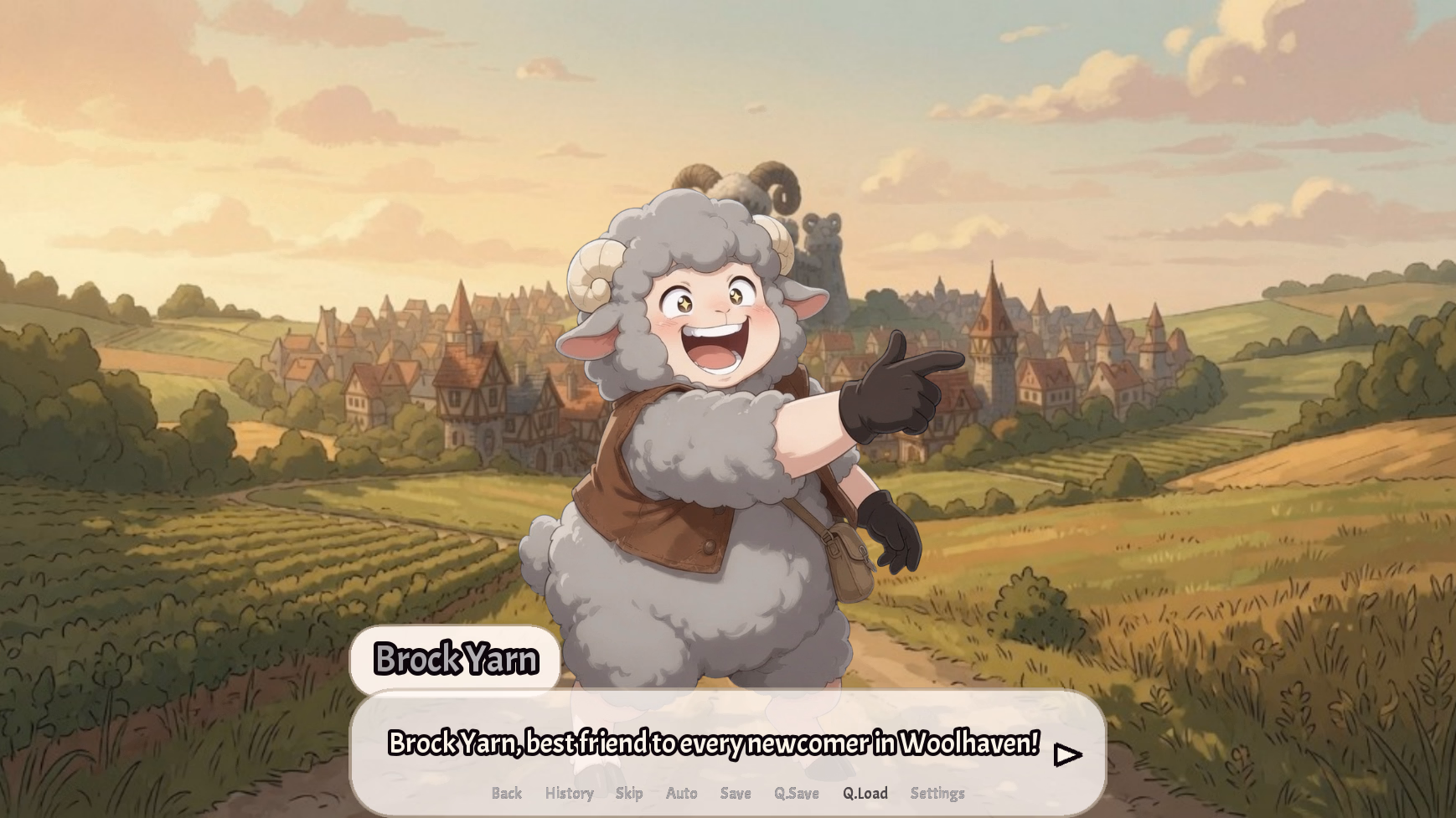 VN Ren'Py Shear Destiny [v0.1] [FurryShoujoGirl]