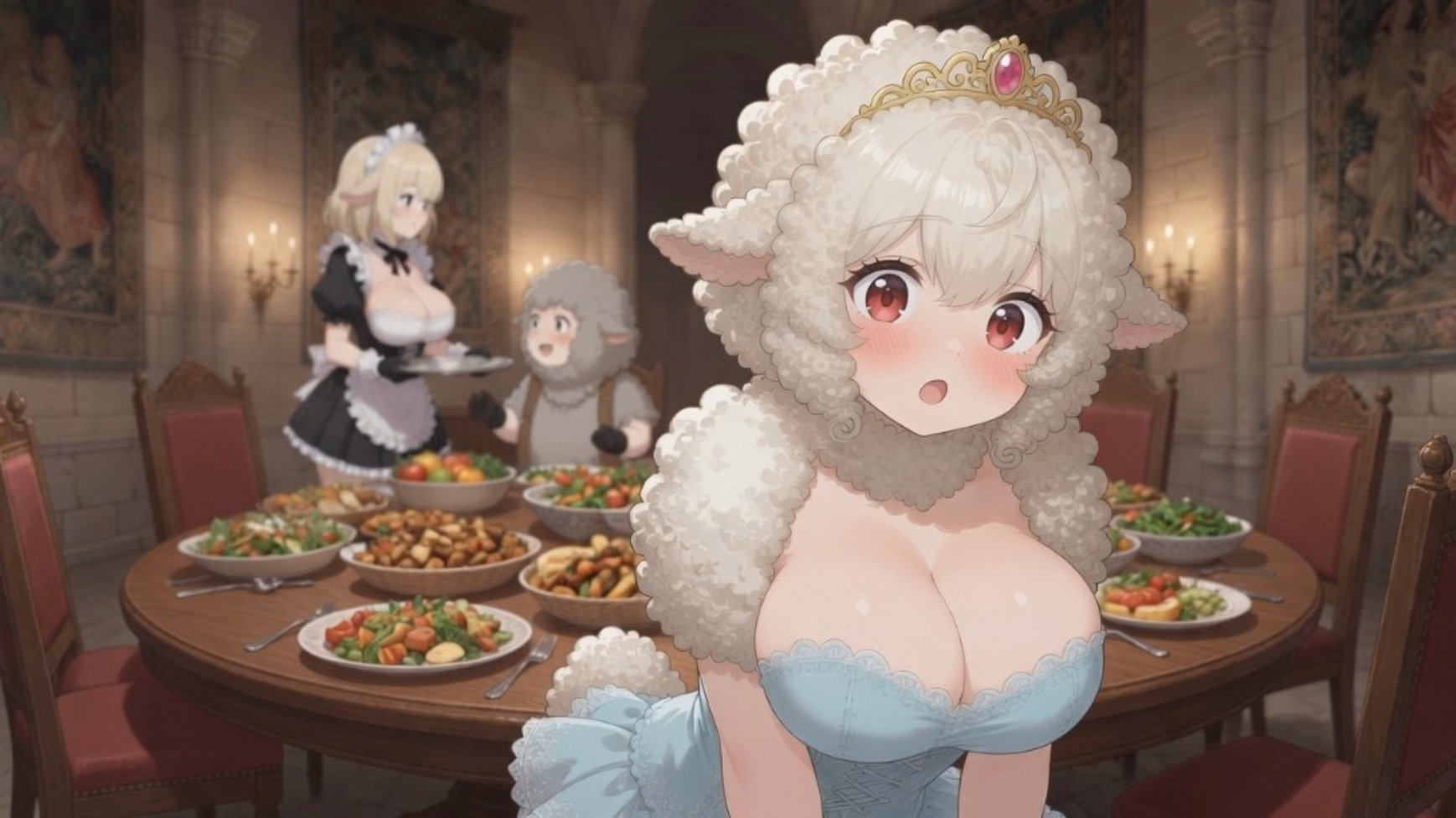 VN Ren'Py Shear Destiny [v0.1] [FurryShoujoGirl]