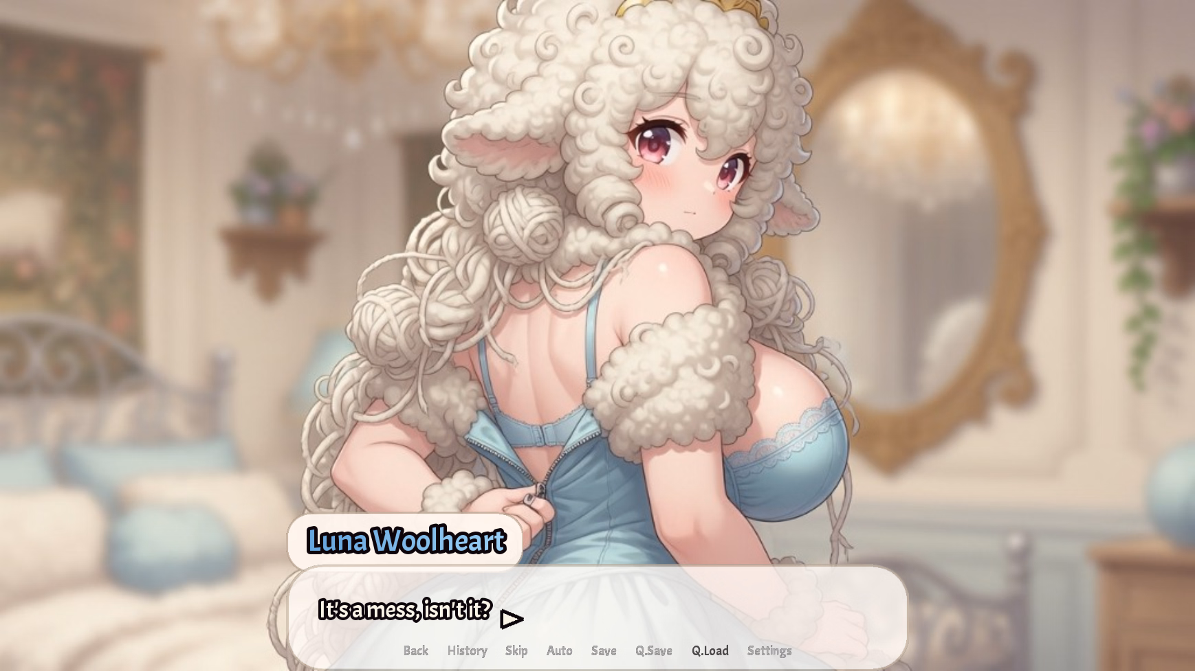 VN Ren'Py Shear Destiny [v0.1] [FurryShoujoGirl]
