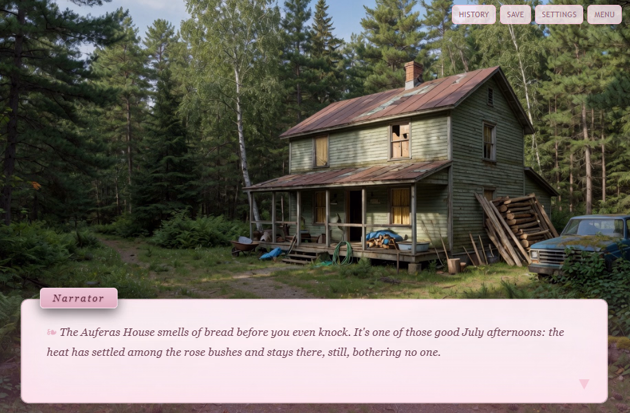 HTML The auferas house [v0.1] [PocketStorys]