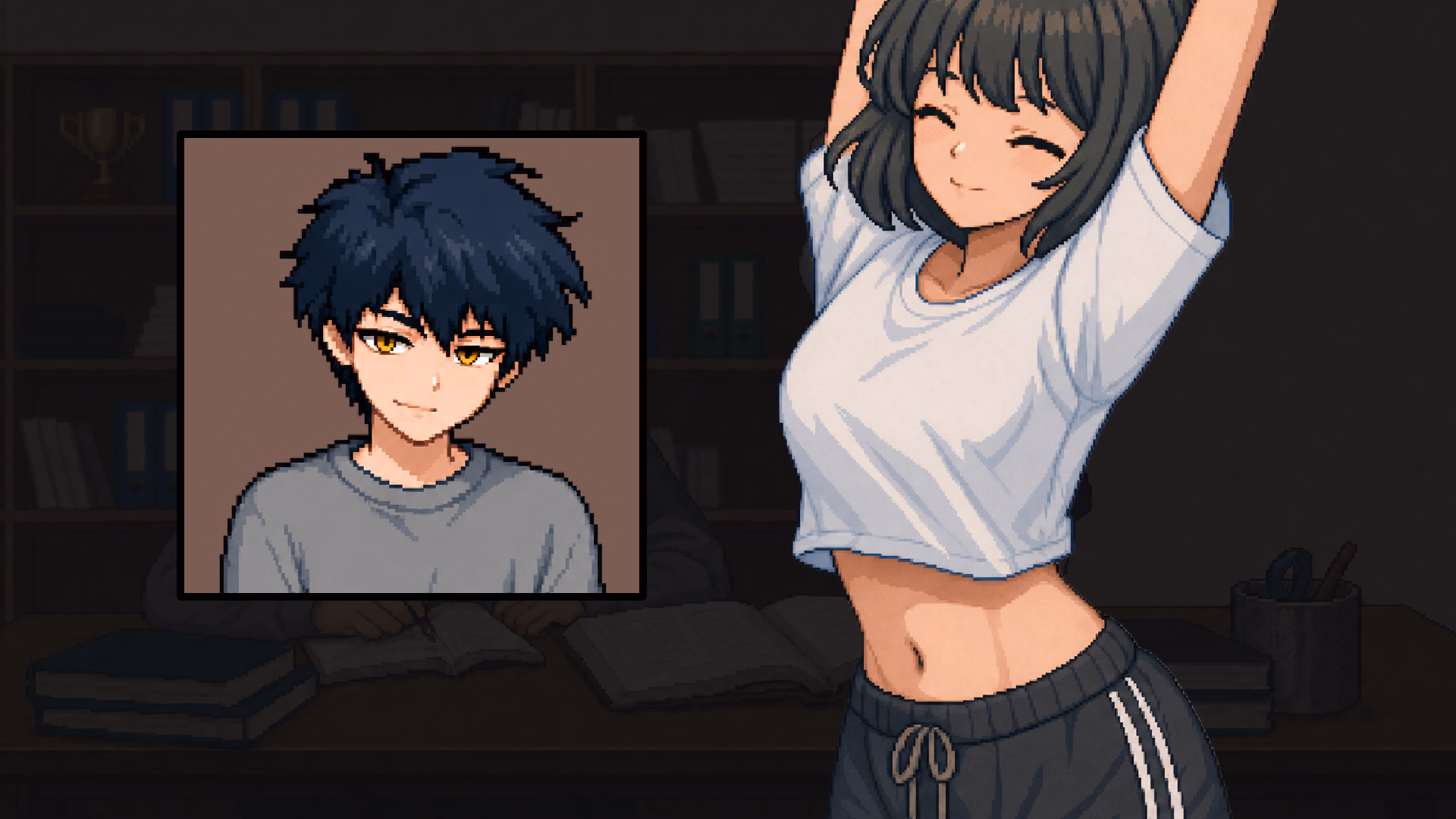 VN Ren'Py Love Of Studying [v0.2] [InkSwell]