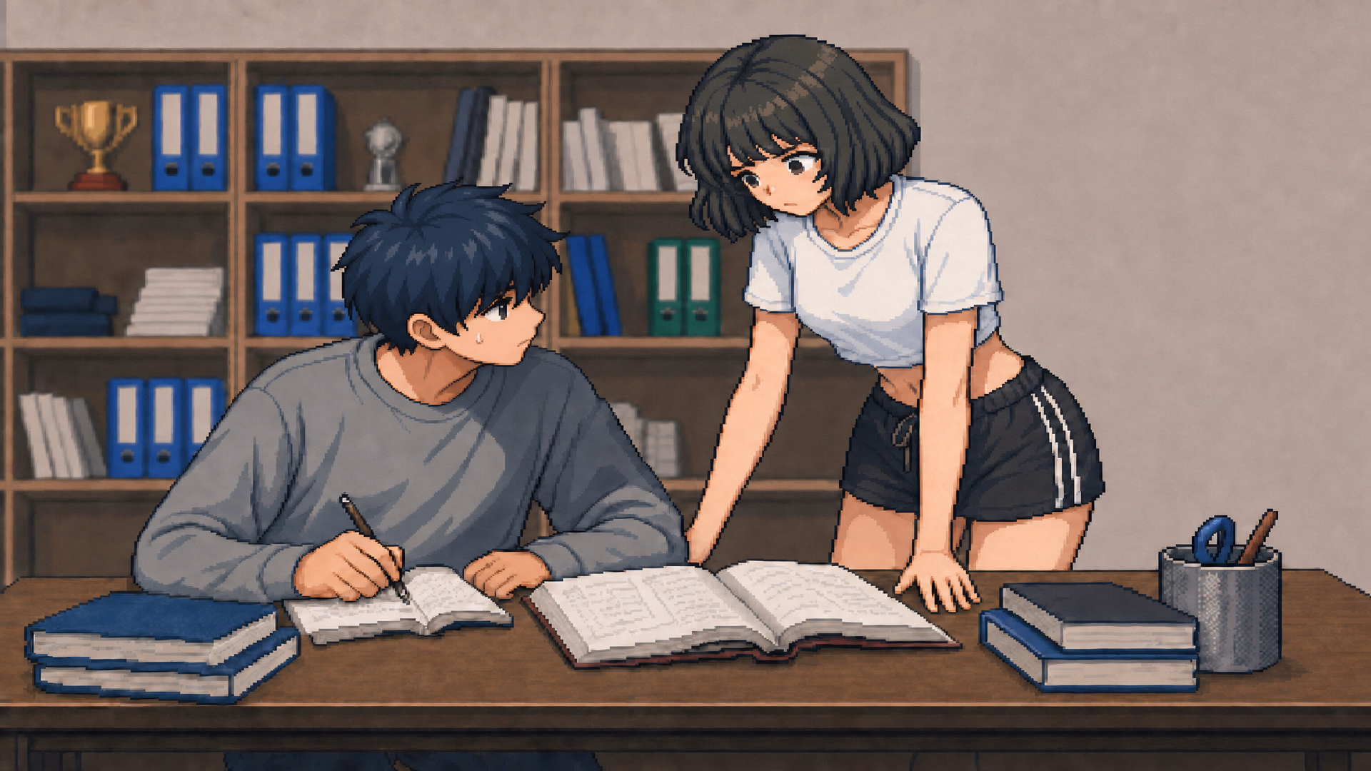 VN Ren'Py Love Of Studying [v0.2] [InkSwell]