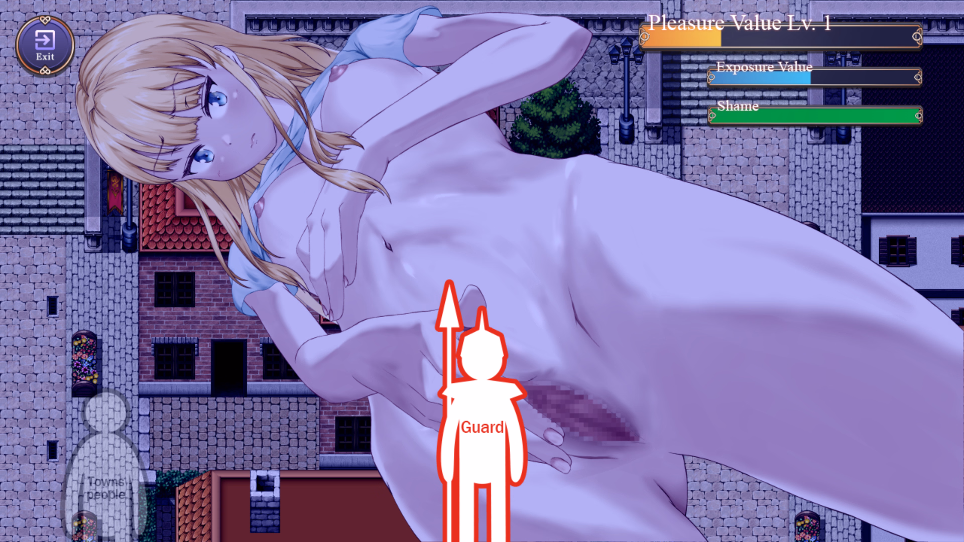 RPGM Completed Shameful Exorcism ~Would You Watch Me Masturbate~ [v1.02] [hachon]
