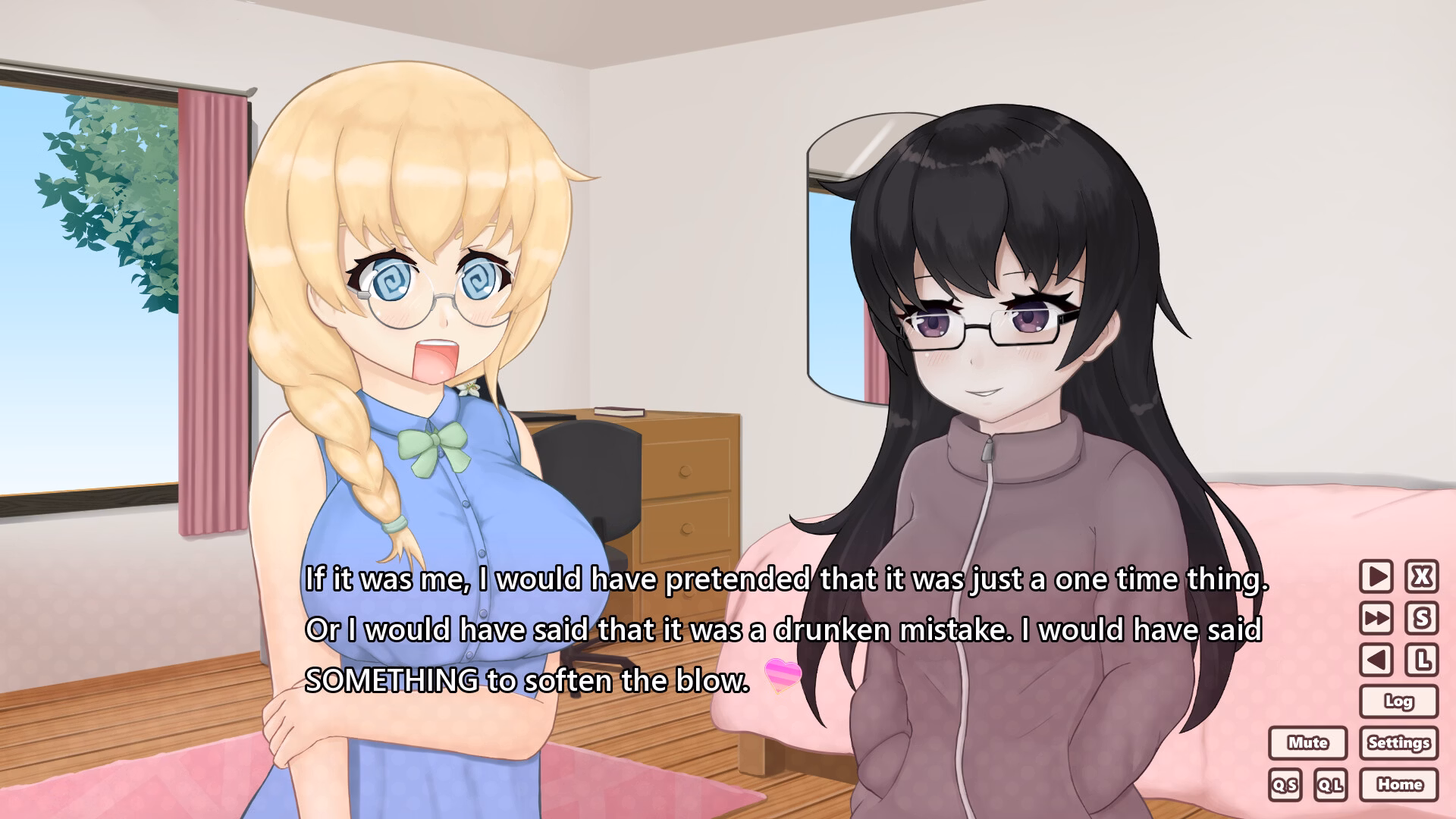 VN Ren'Py Exhibition of the Heart [Demo] [YuriEureka]