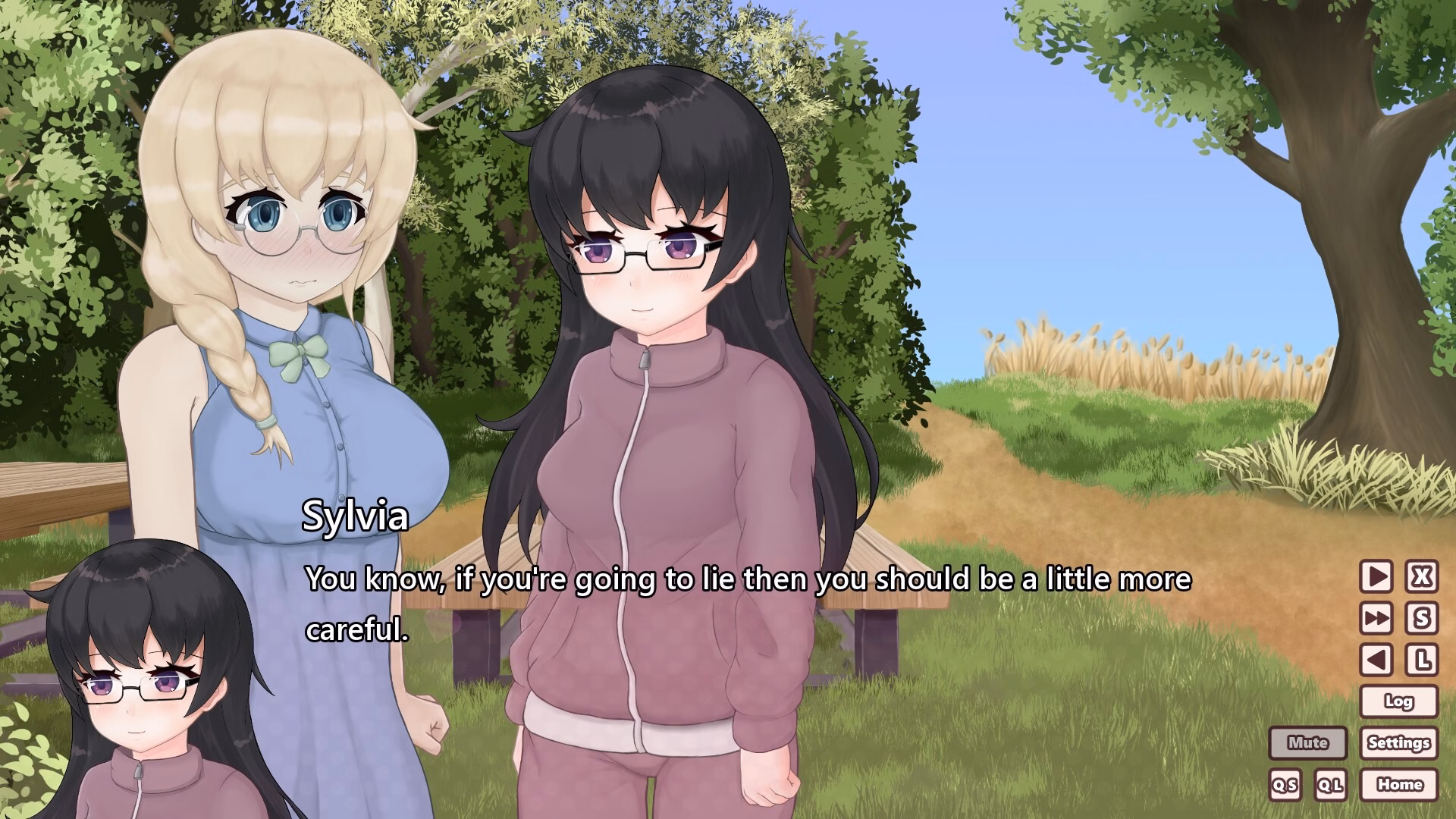 VN Ren'Py Exhibition of the Heart [Demo] [YuriEureka]