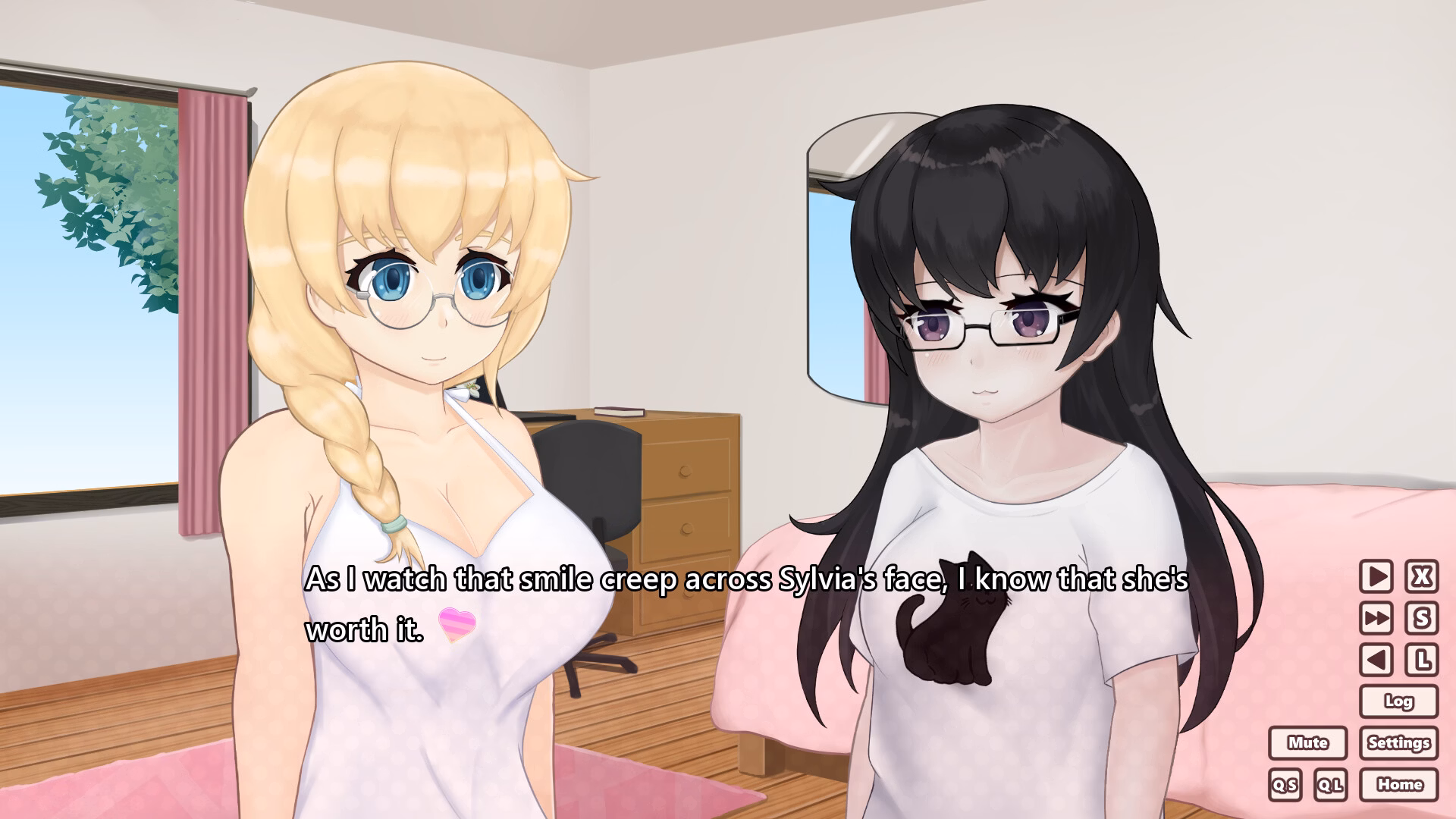 VN Ren'Py Exhibition of the Heart [Demo] [YuriEureka]
