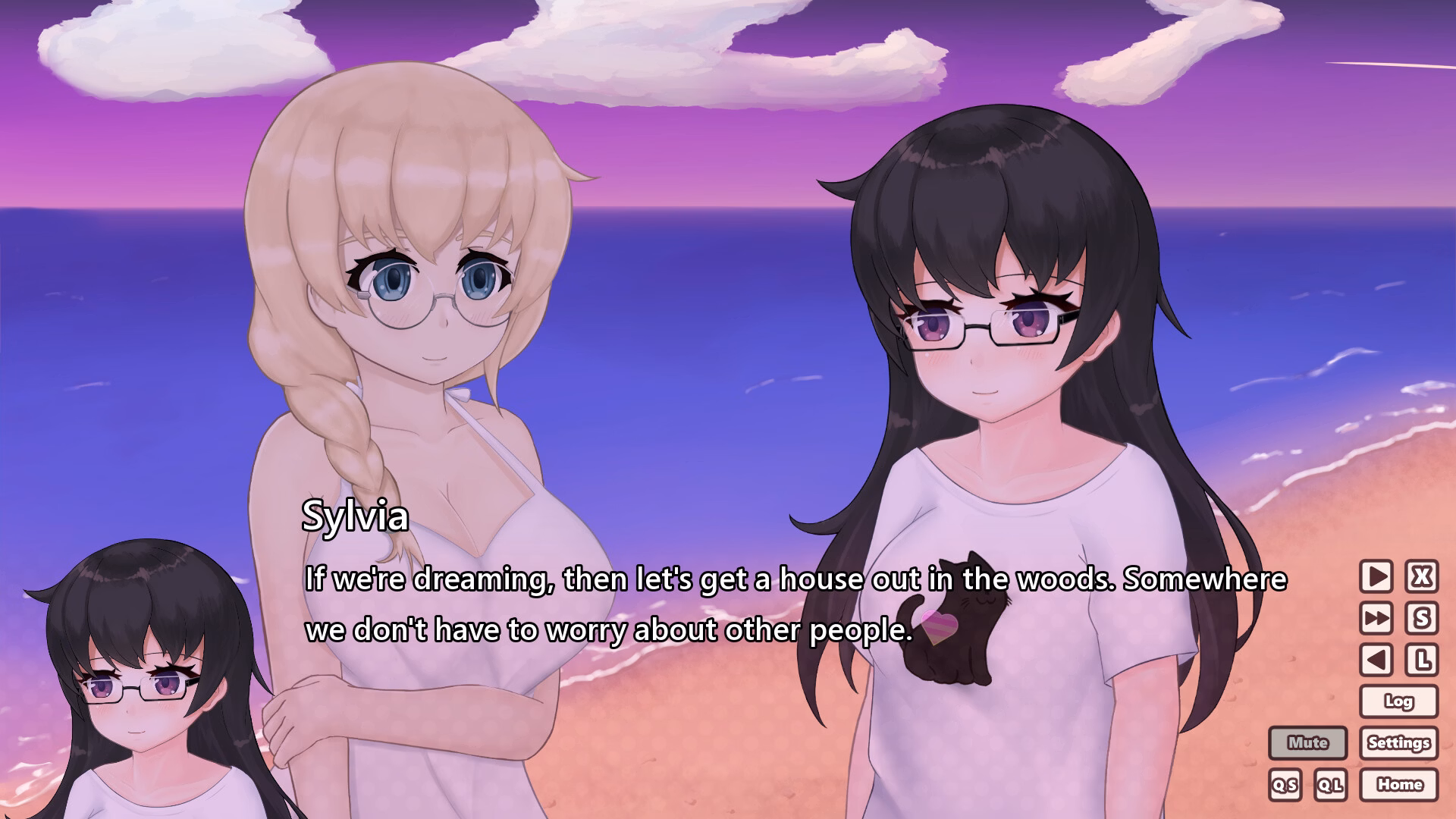 VN Ren'Py Exhibition of the Heart [Demo] [YuriEureka]