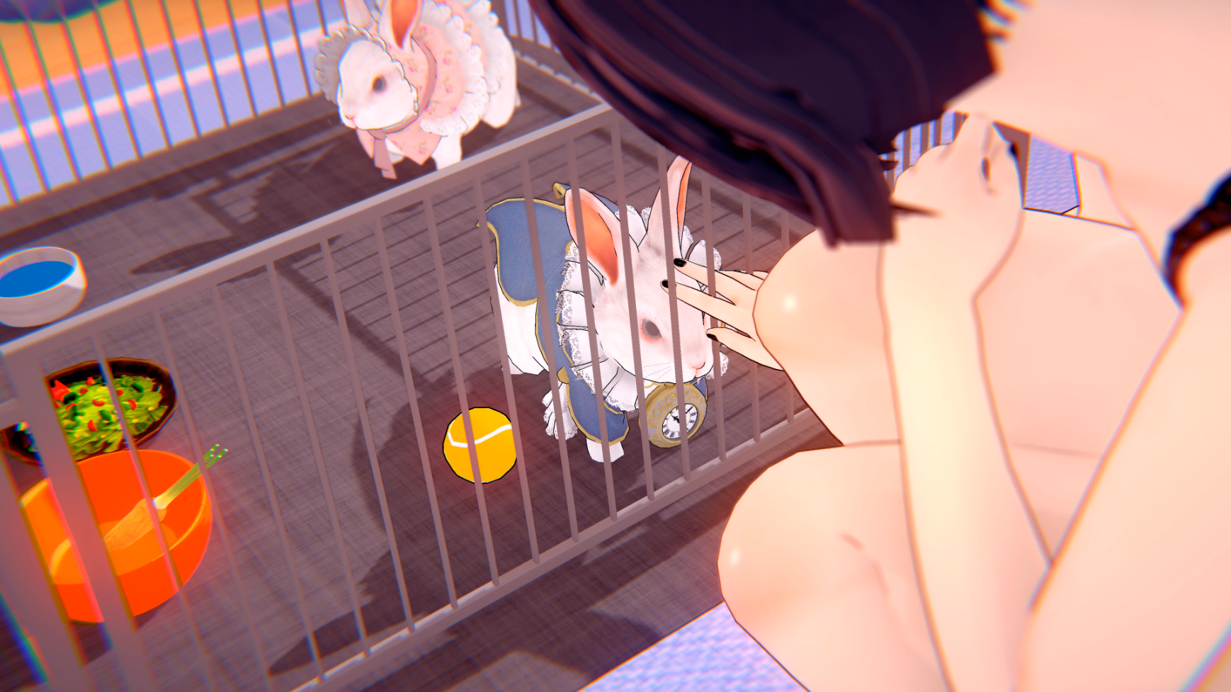 VN Ren'Py Between Two Points by Amonie [Ep.2] [Amonie]